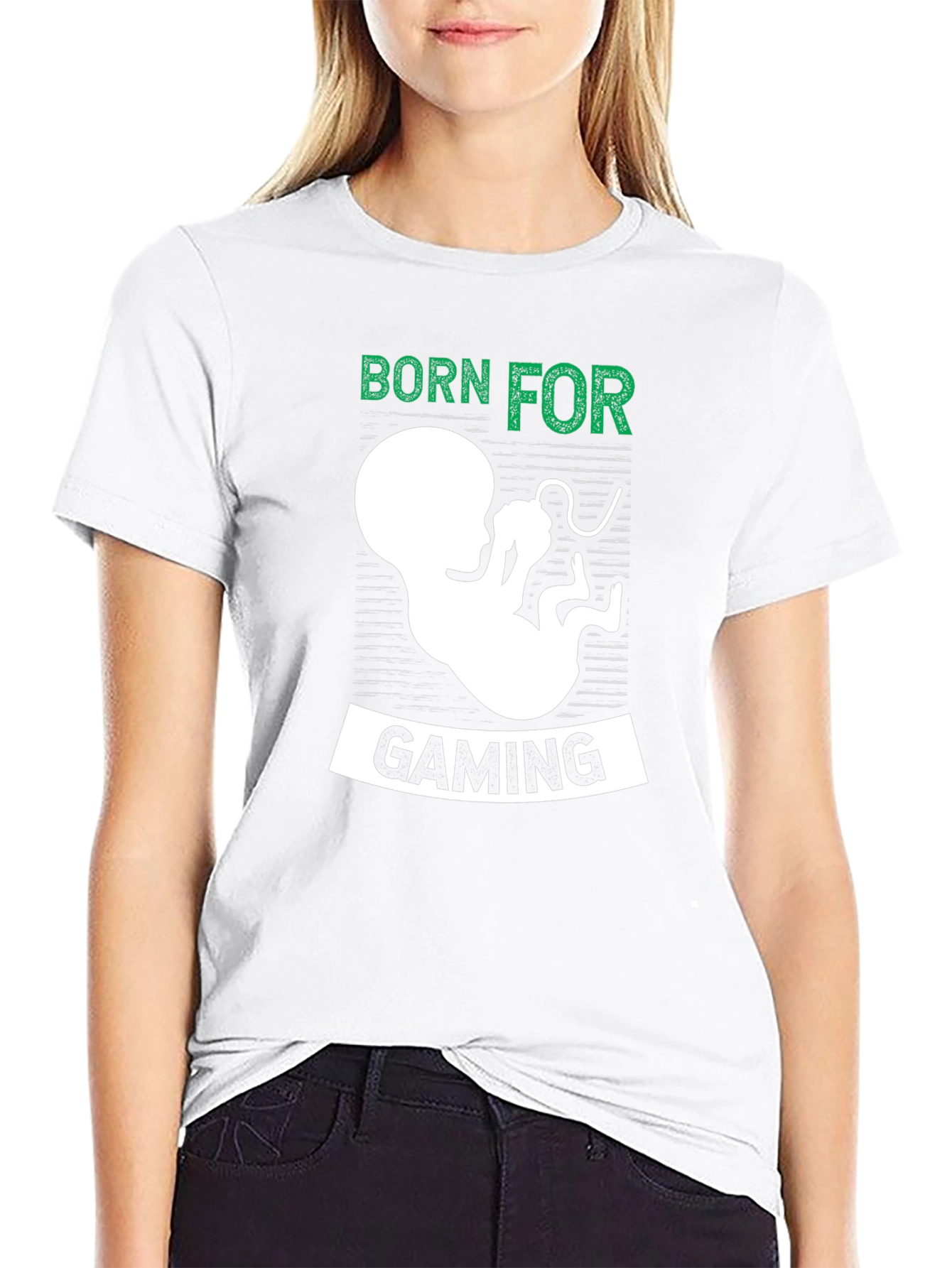 Born For Gaming Black T-Shirt