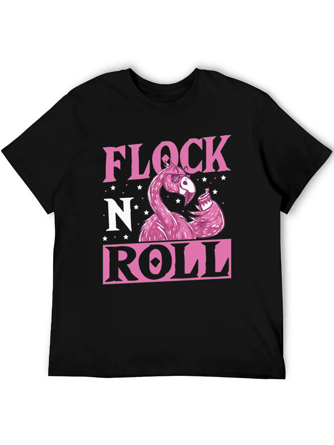 Flock N Roll Flamingo Graphic Tee