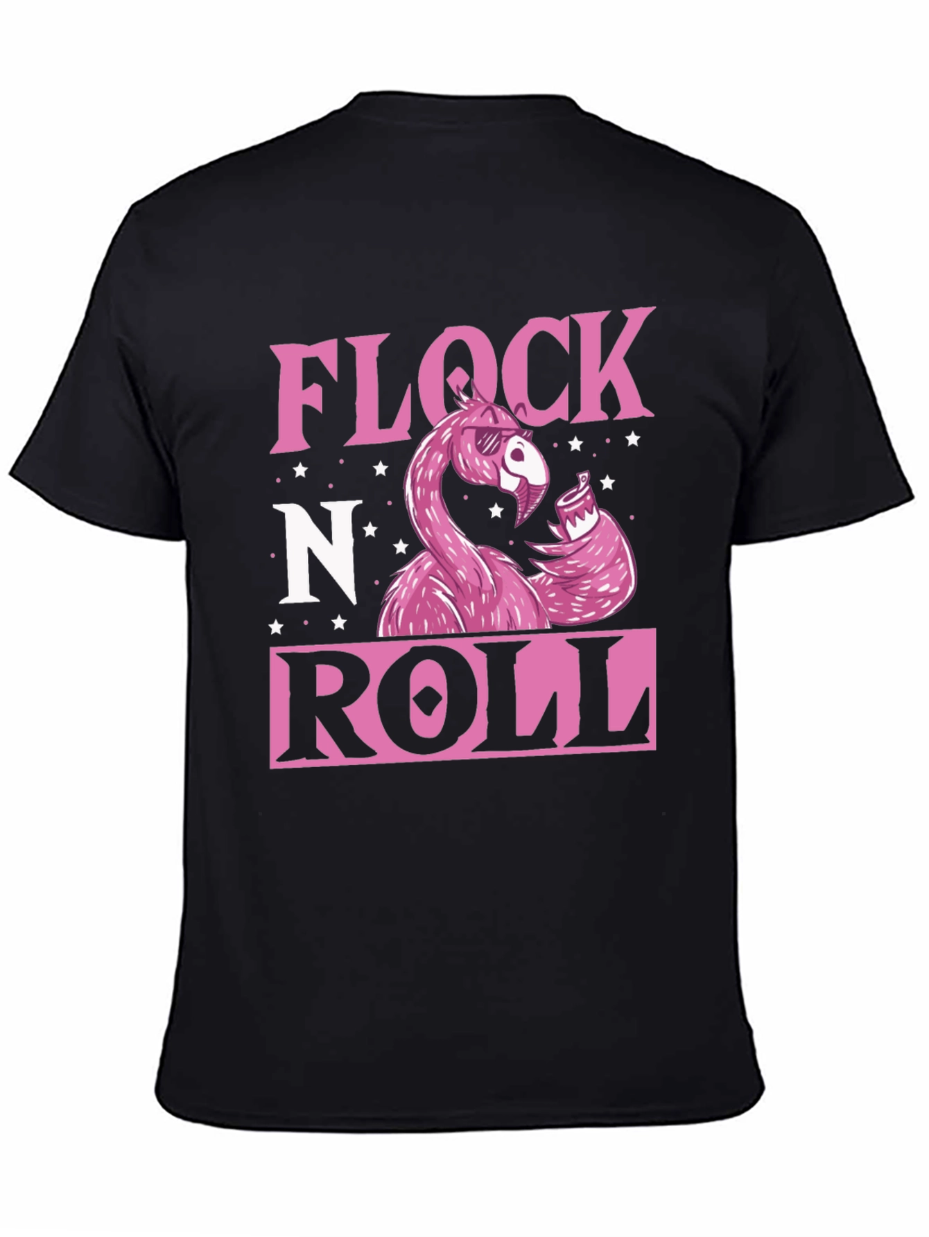Flock N Roll Flamingo Graphic Tee