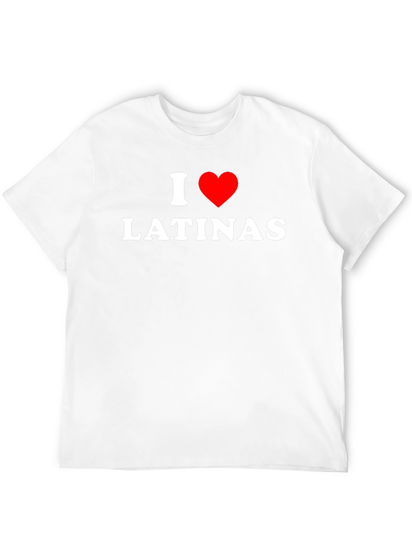 I Heart Latinas Black Graphic Tee