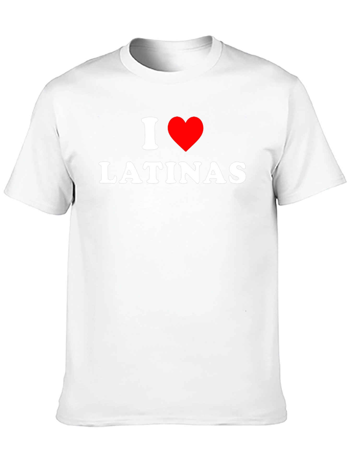 I Heart Latinas Black Graphic Tee