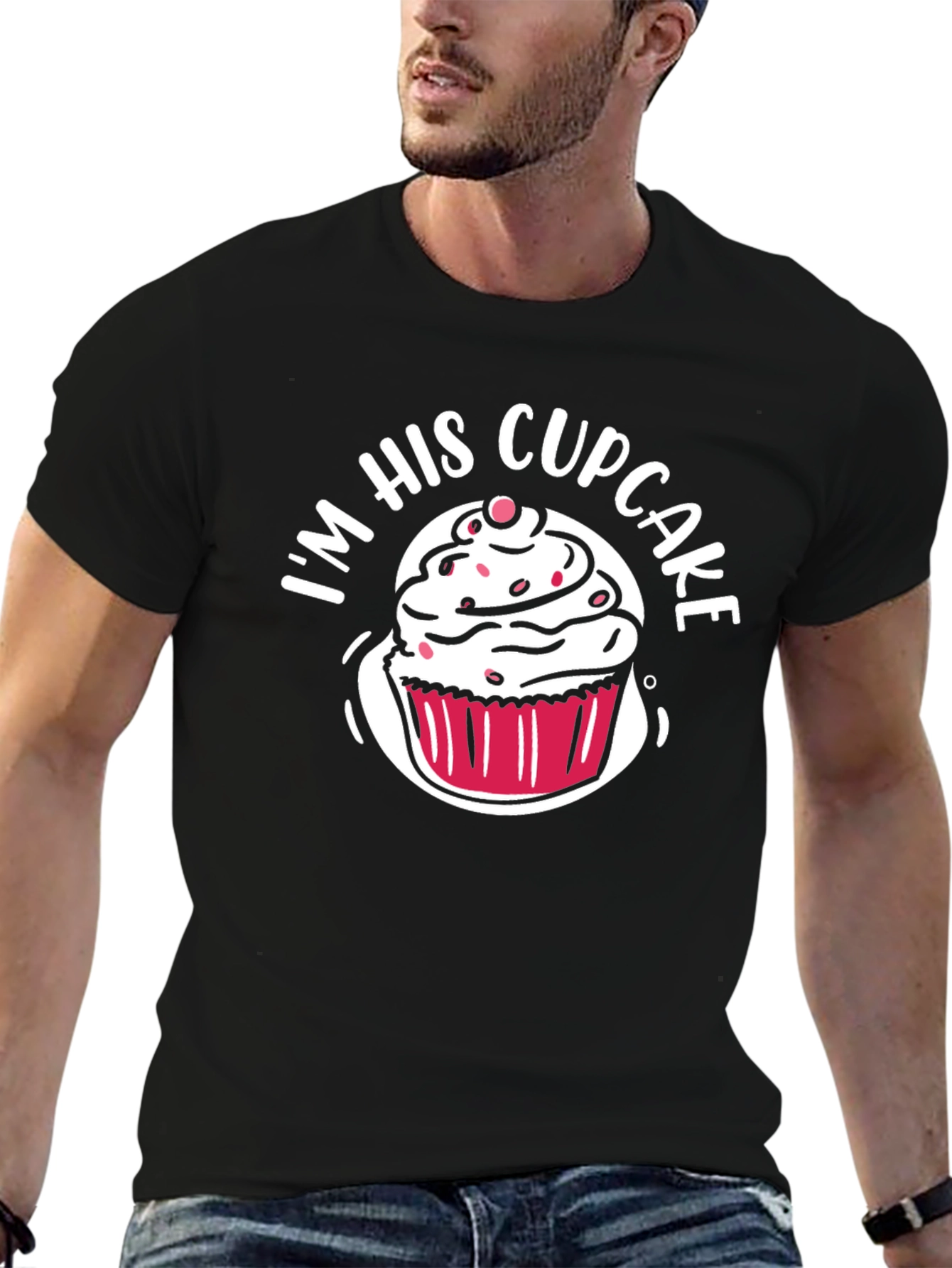Im His Cupcake T-Shirt - Sweet Couple Matching Tee