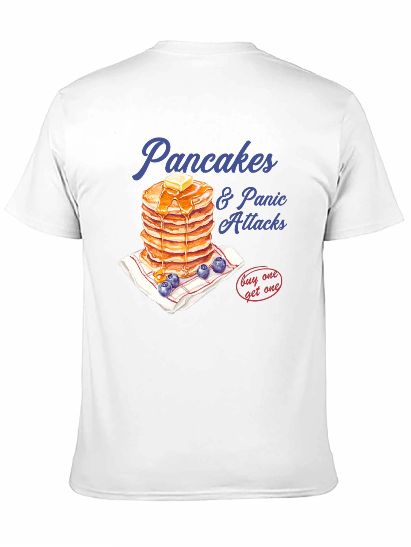 Pancakes & Panic Attacks Graphic Tee
