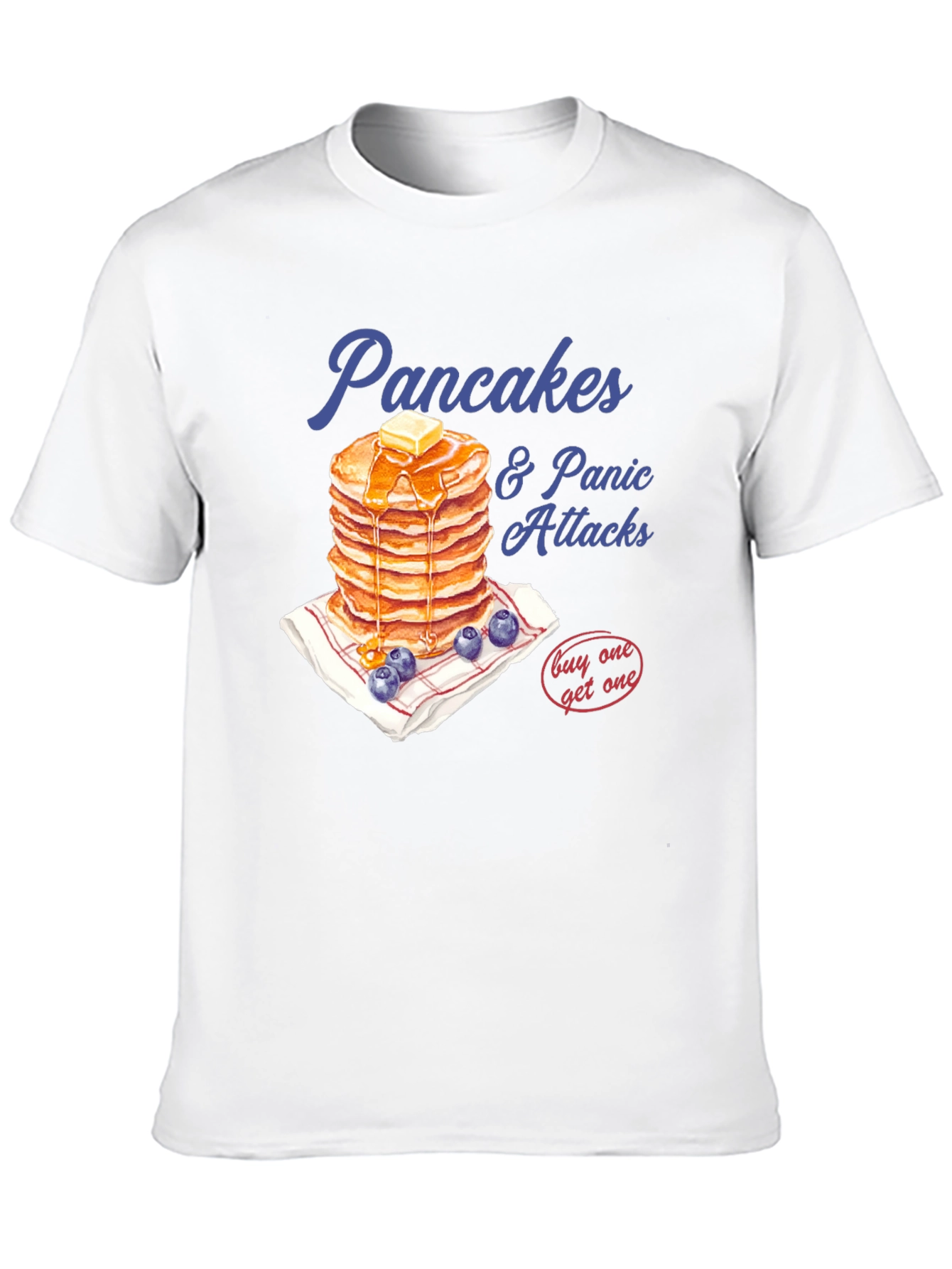 Pancakes & Panic Attacks Graphic Tee