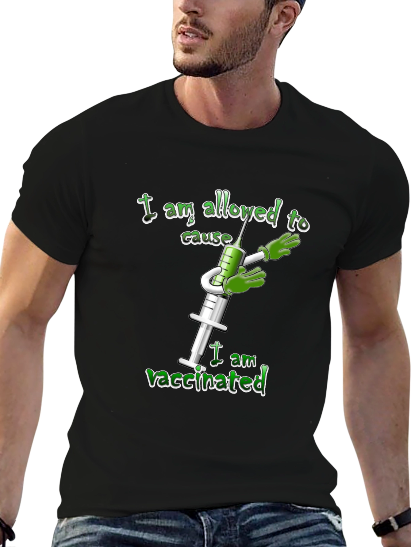 Vaccinated Humor T-Shirt