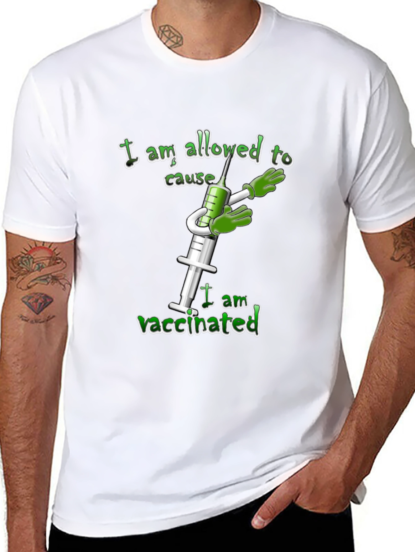 Vaccinated Humor T-Shirt