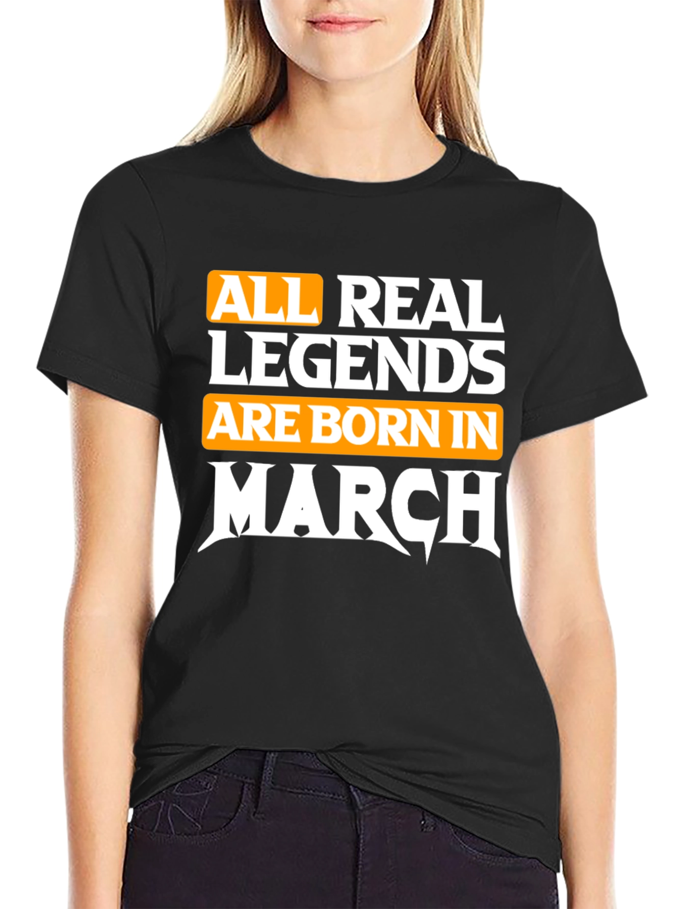 Legends Born in March T-Shirt