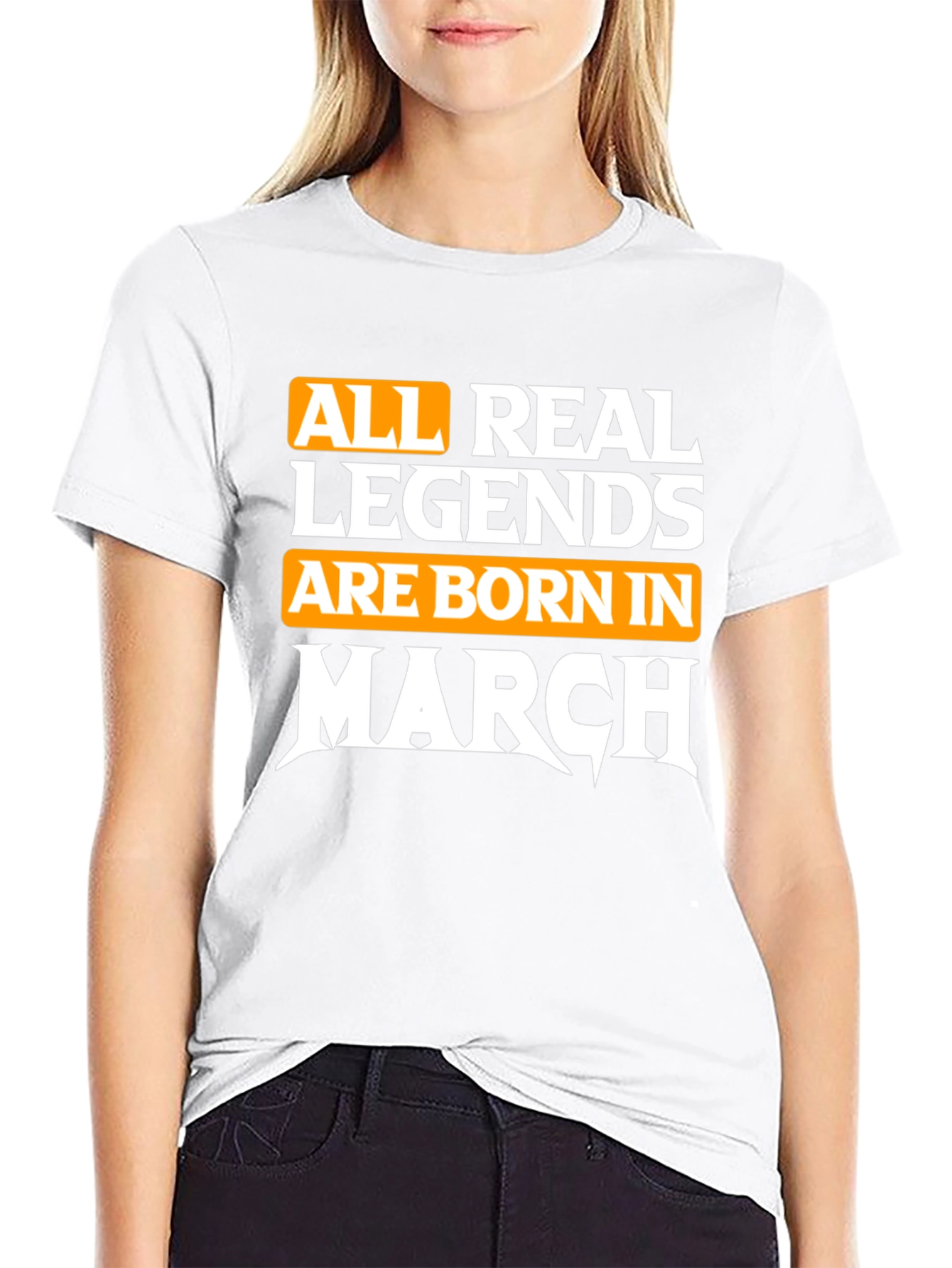 Legends Born in March T-Shirt