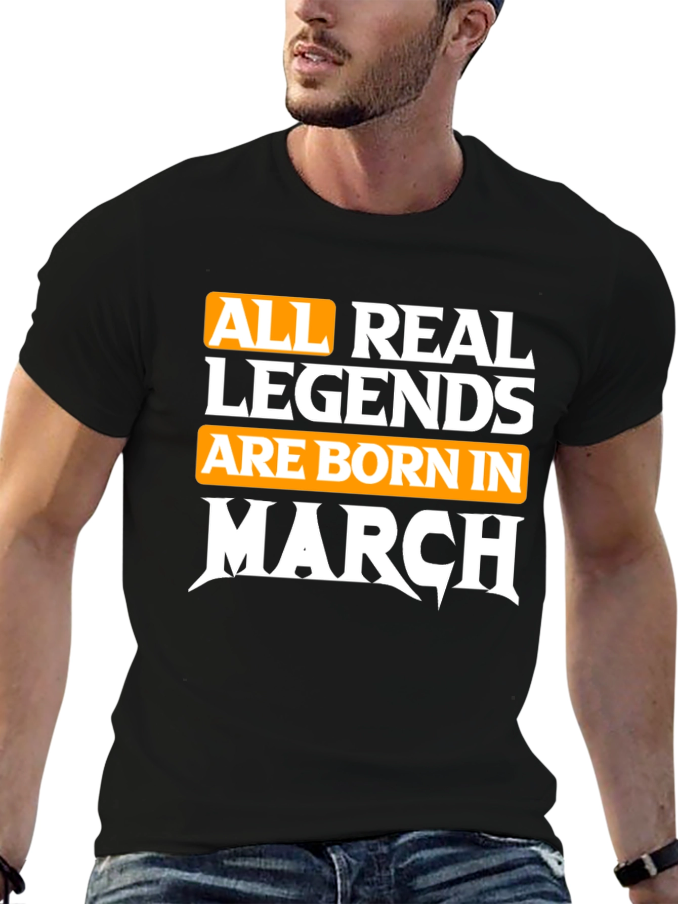 Legends Born in March T-Shirt