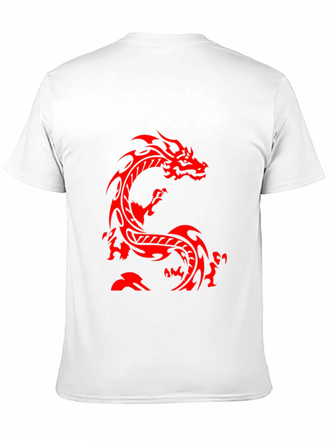 Red Dragon Graphic Black T-Shirt - Casual Style