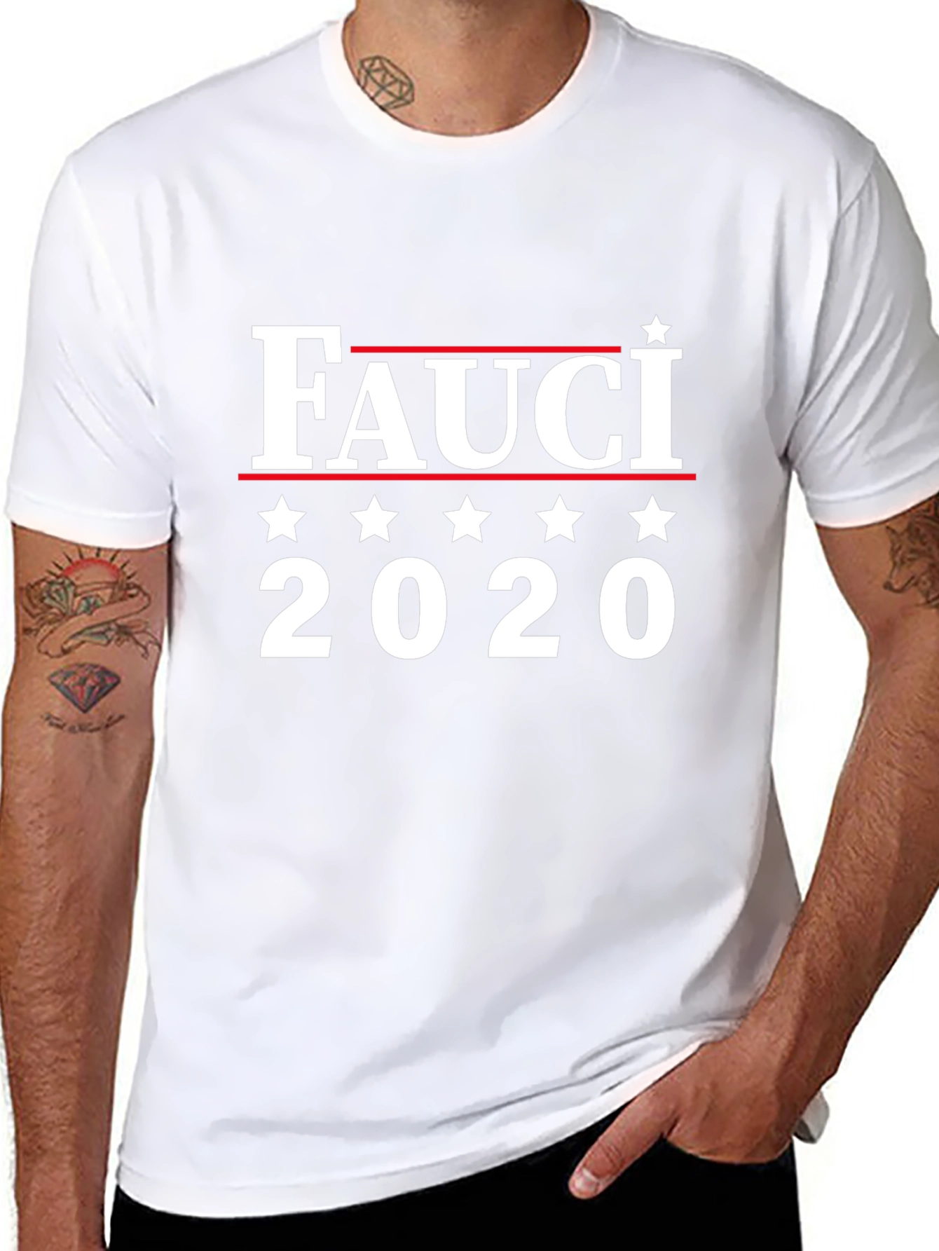 Fauci 2020 T-Shirt - Political Statement Tee