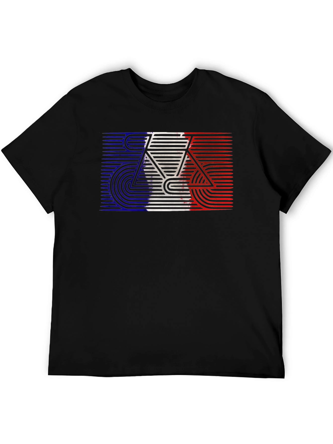 French Flag Bike T-Shirt - Cycling Pride Tee