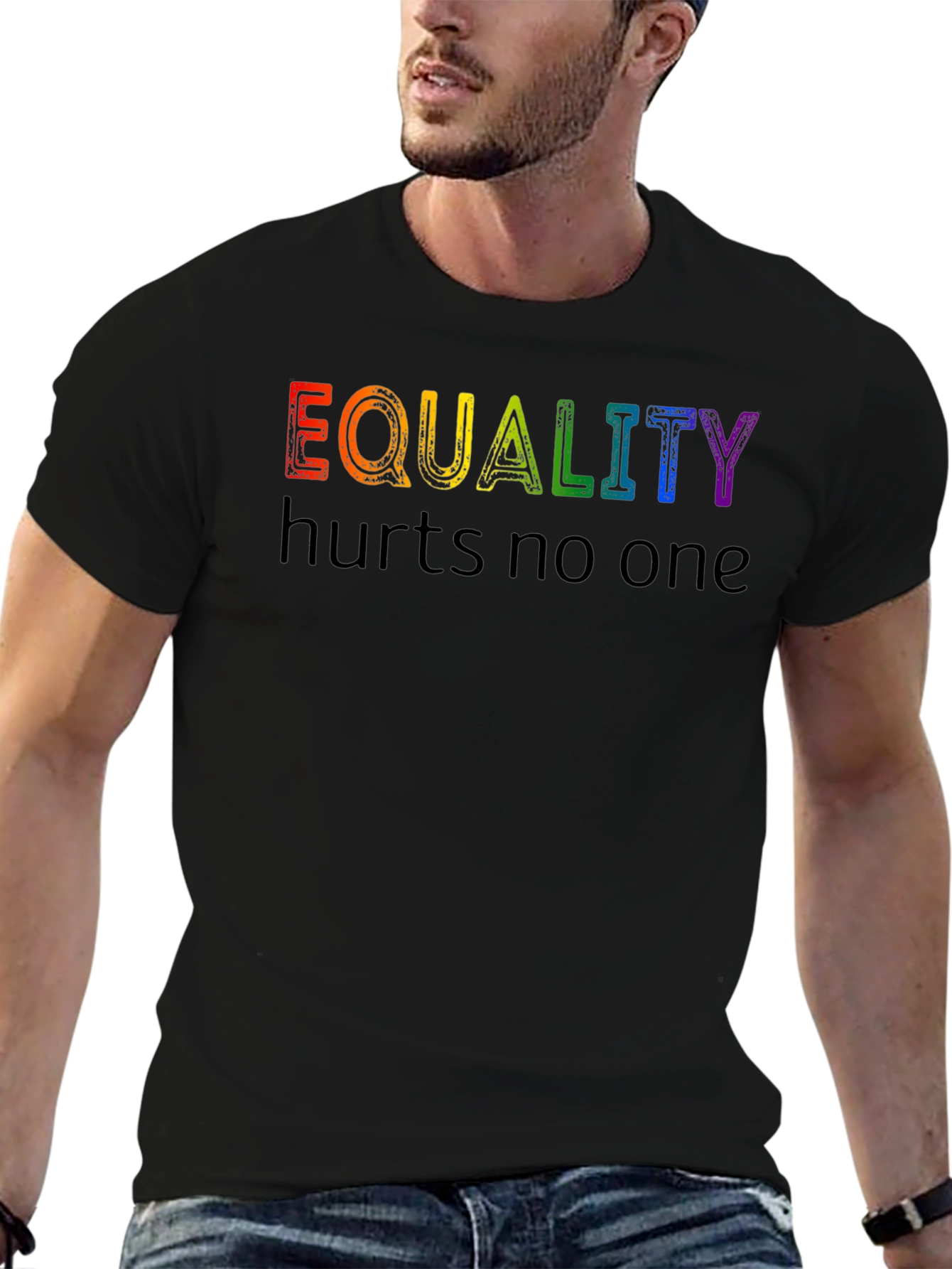 Equality Hurts No One Rainbow Pride T-Shirt