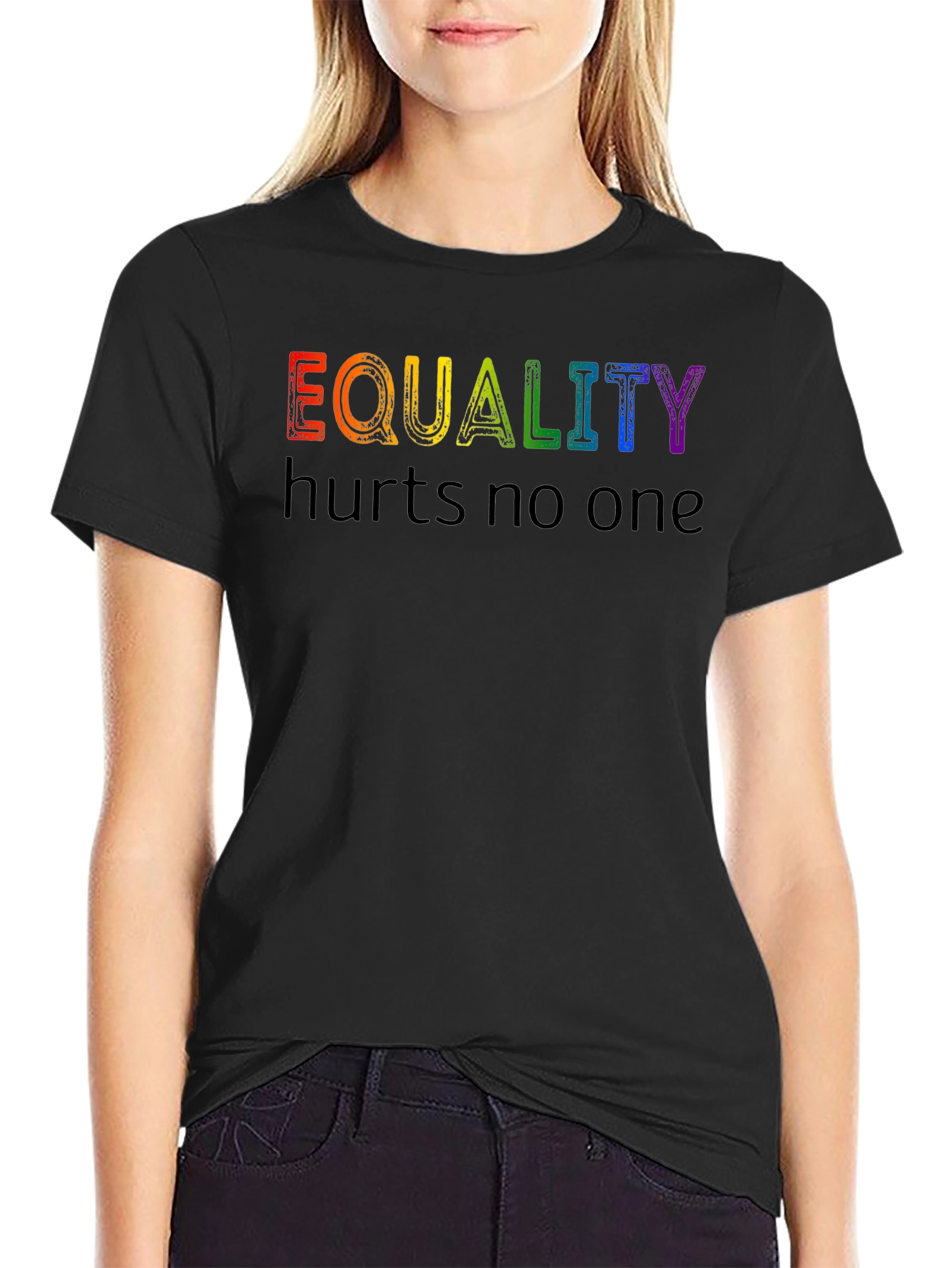 Equality Hurts No One Rainbow Pride T-Shirt