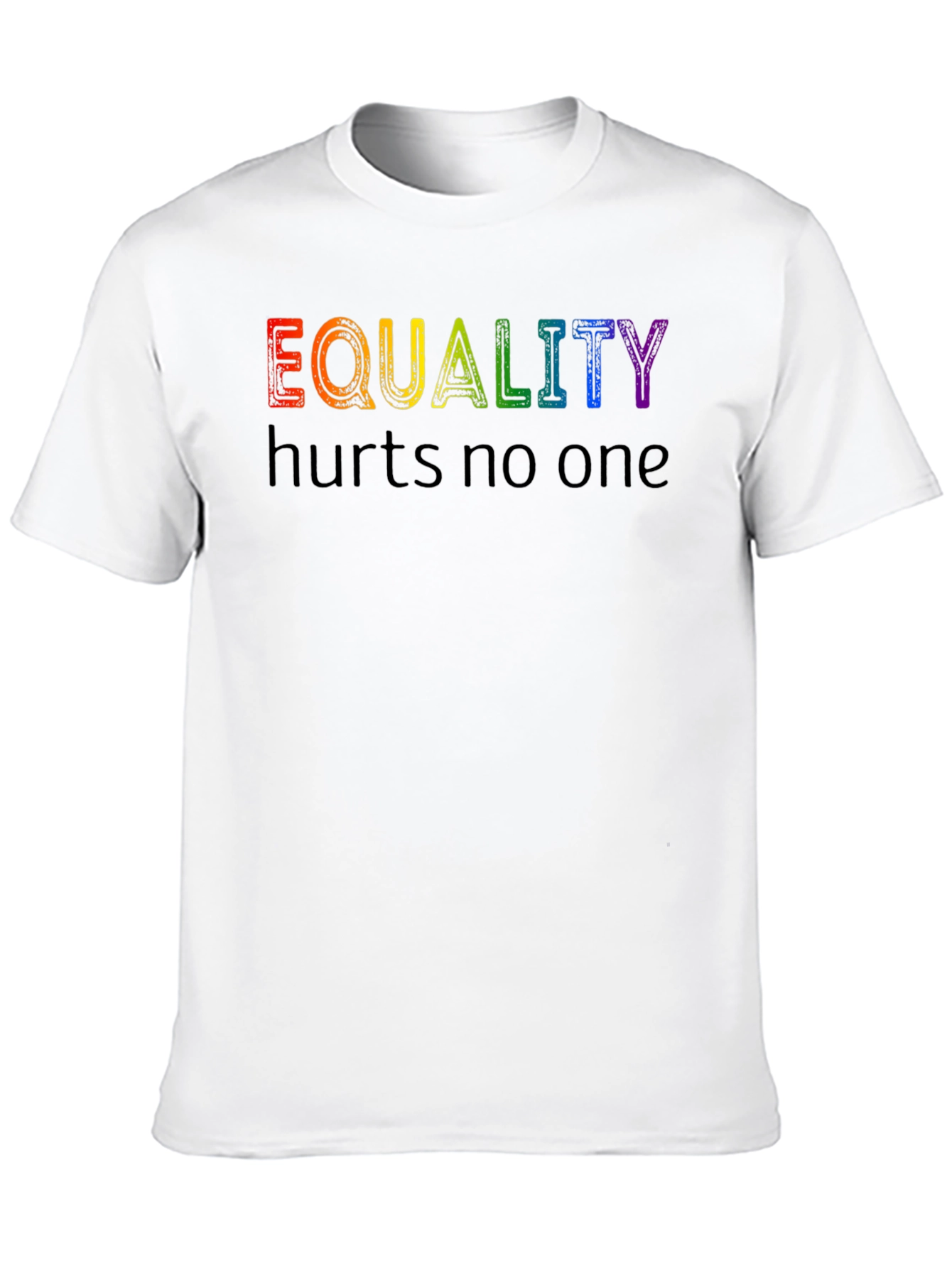 Equality Hurts No One Rainbow Pride T-Shirt