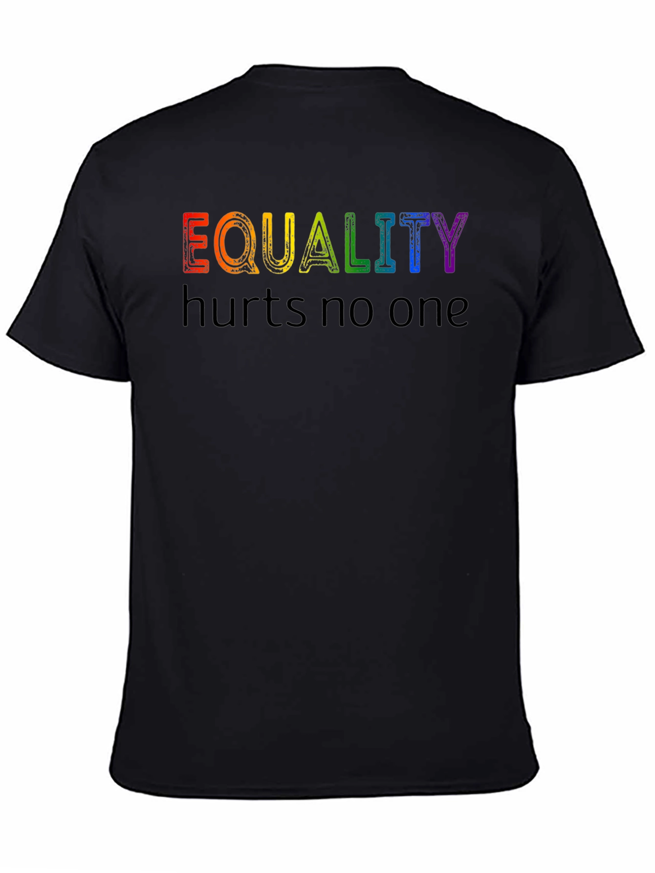 Equality Hurts No One Rainbow Pride T-Shirt