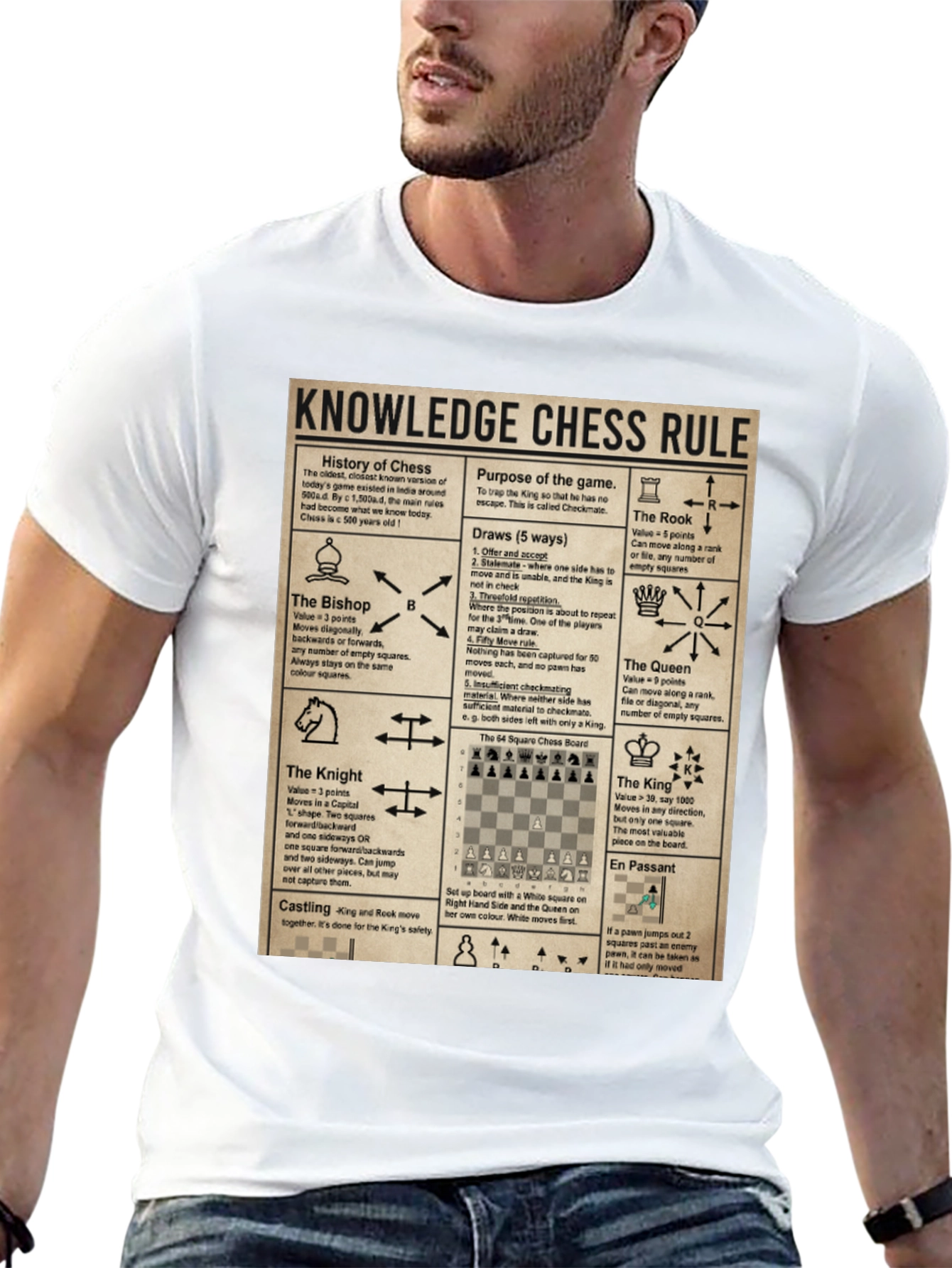 Chess Knowledge Rule T-Shirt