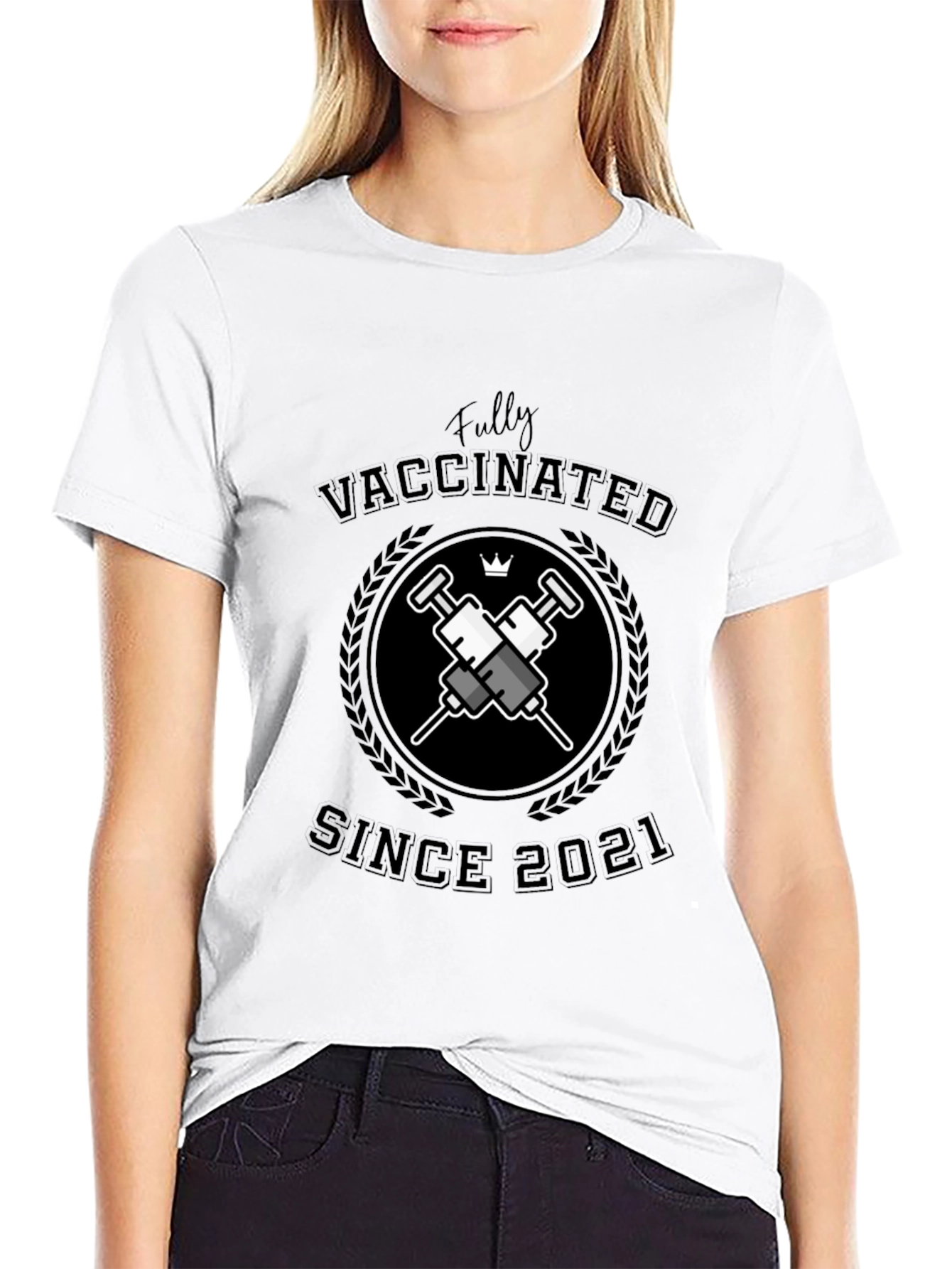 Fully Vaccinated Since 2021 Graphic T-Shirt