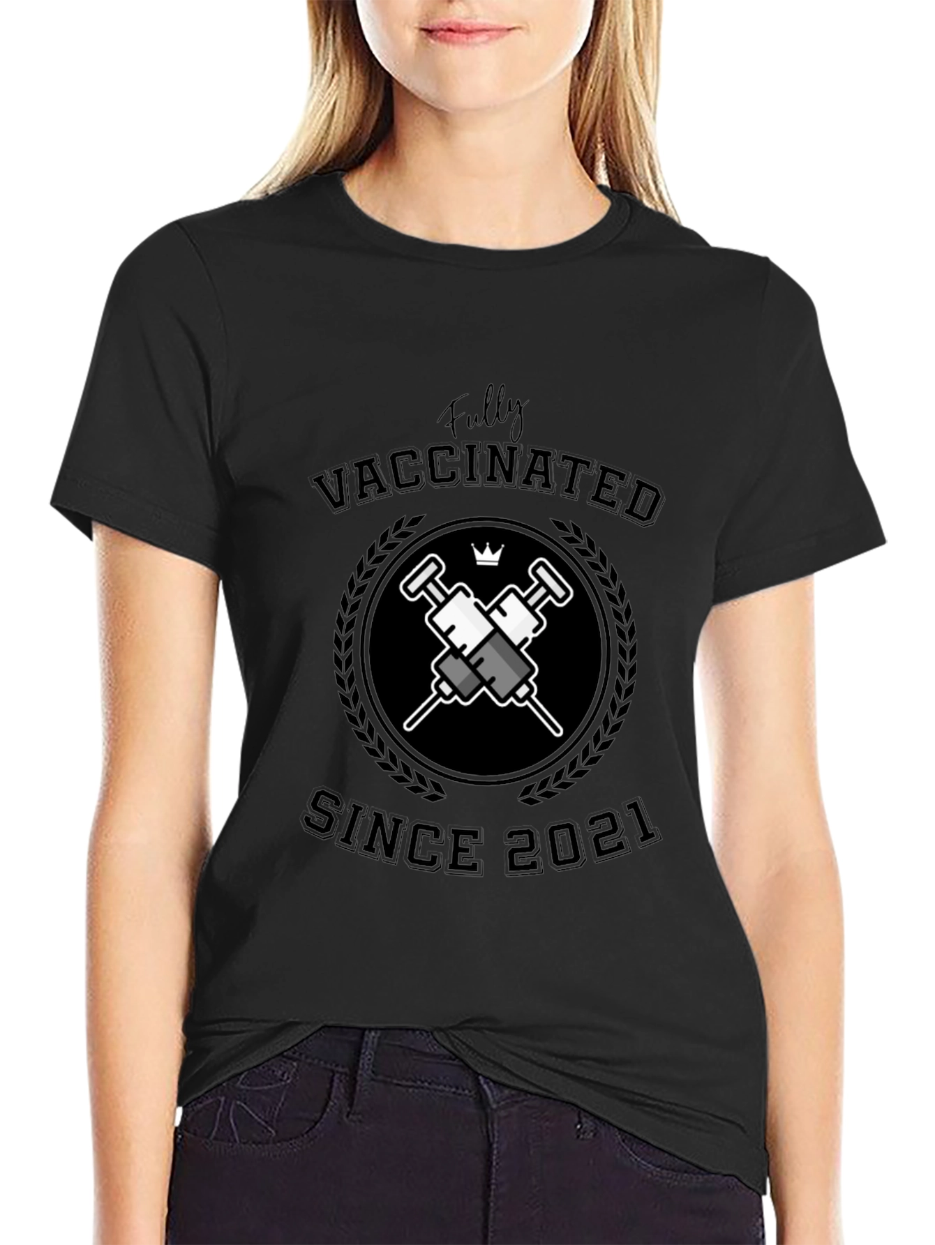 Fully Vaccinated Since 2021 Graphic T-Shirt
