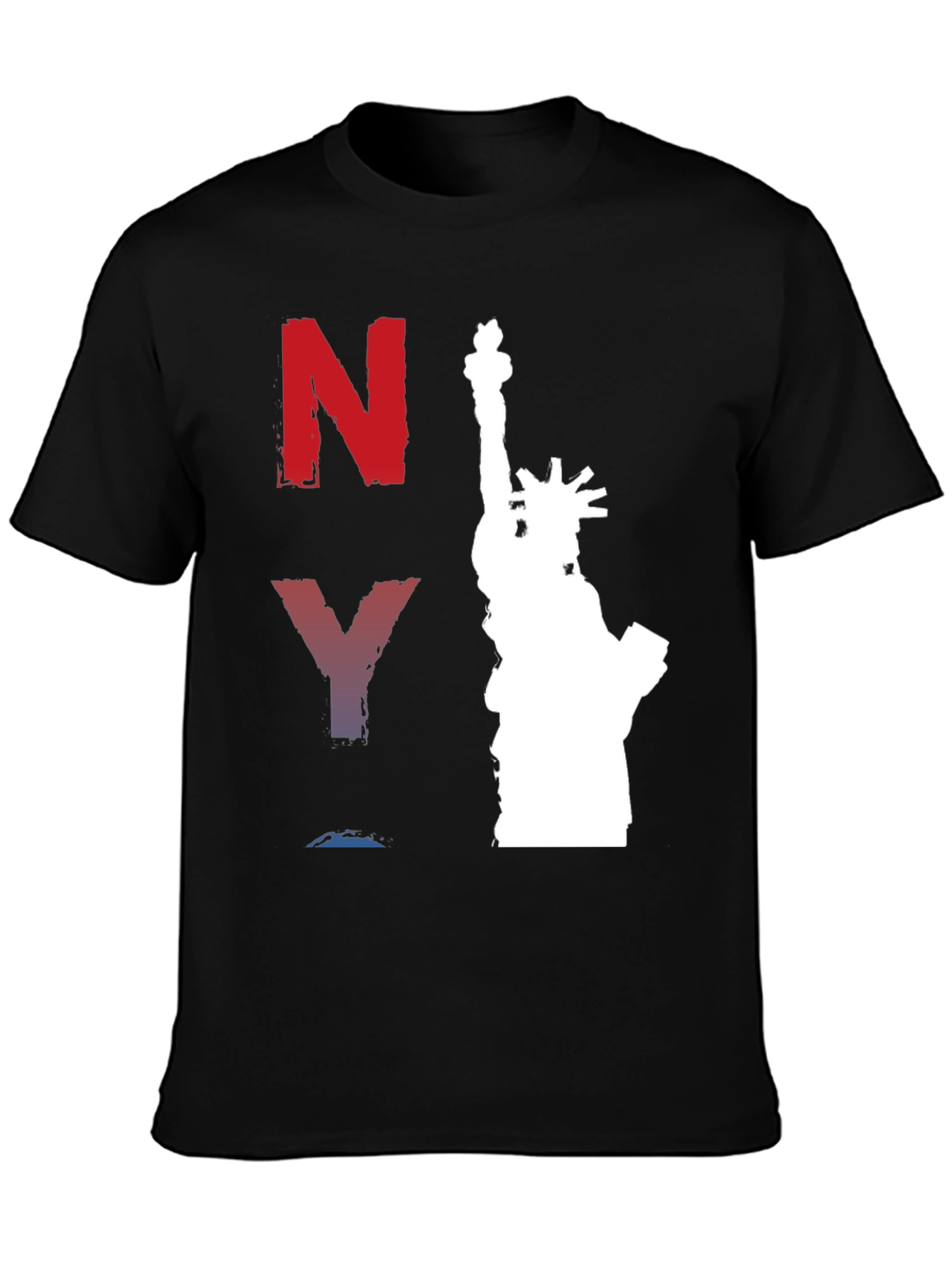 NY Liberty Statue Graphic T-Shirt
