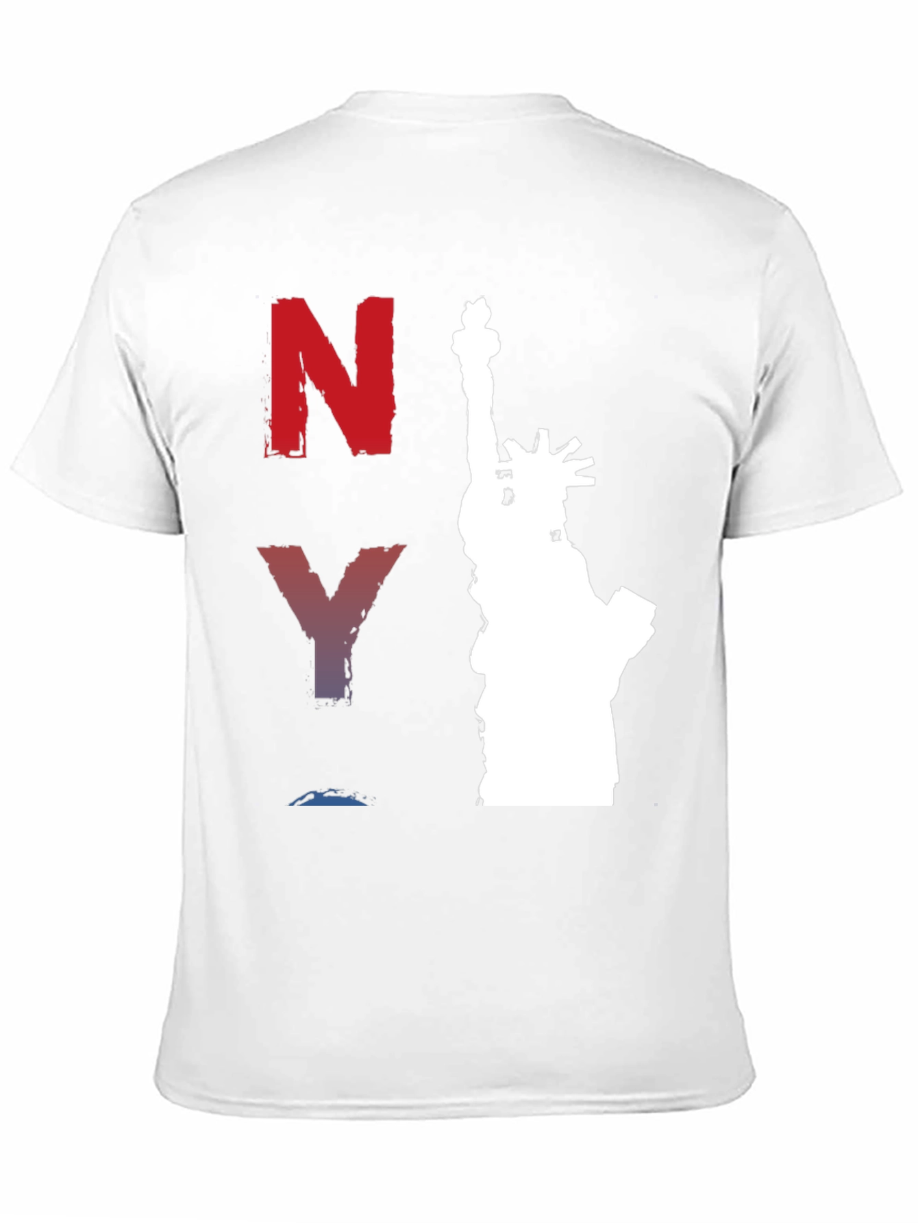 NY Liberty Statue Graphic T-Shirt