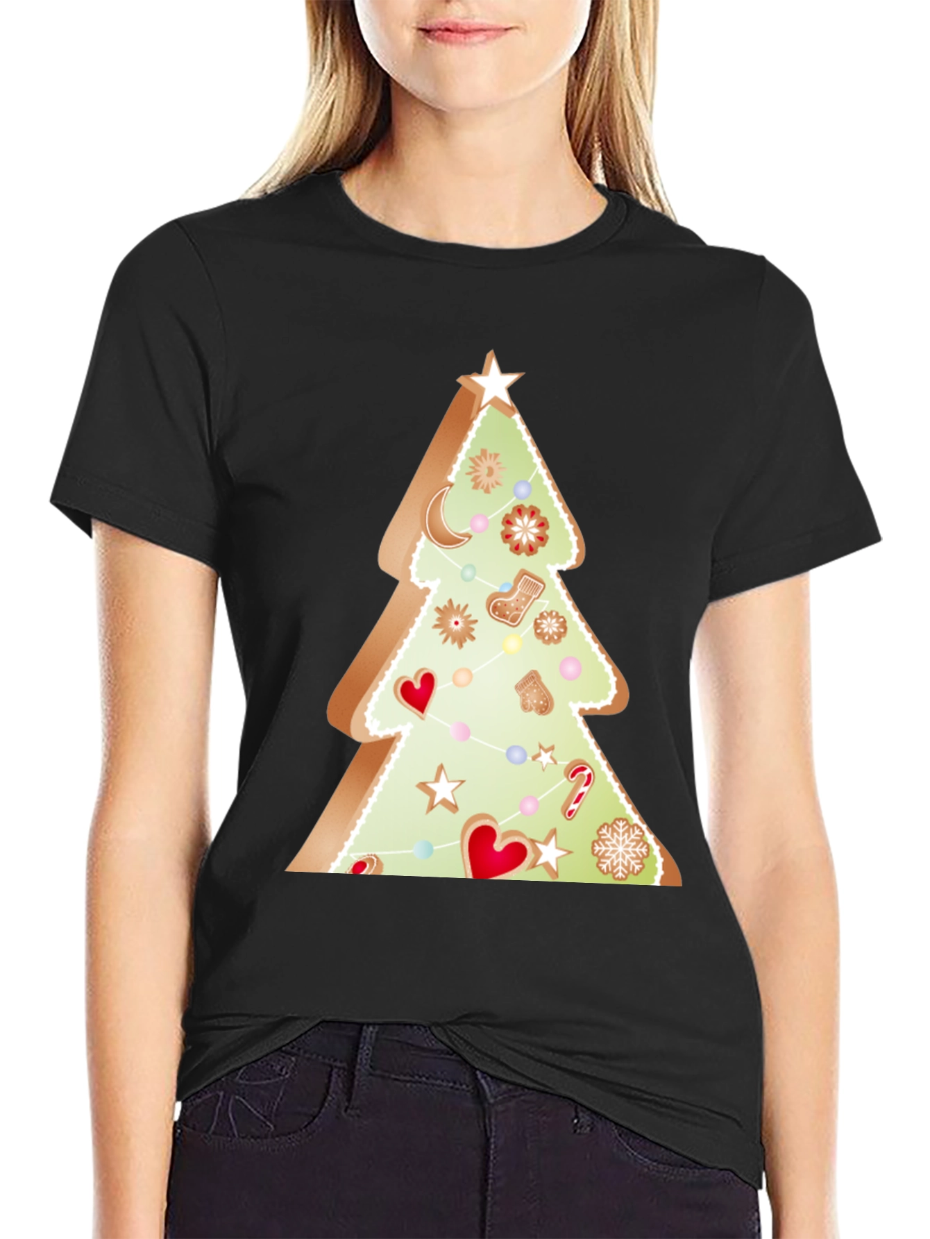 Christmas Tree Gingerbread T-Shirt