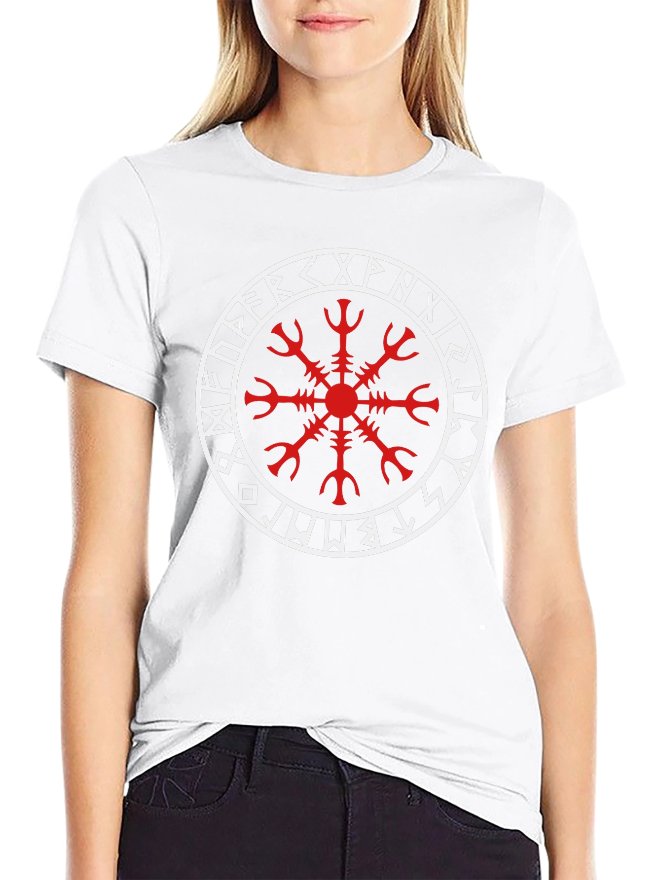 Helm of Awe Viking T-Shirt - Black
