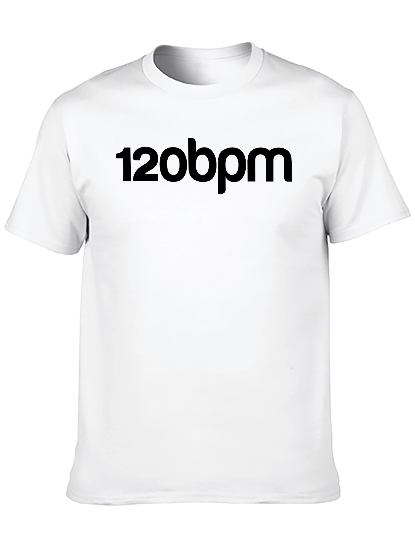 120 BPM Black T-Shirt - Musicians Fashion