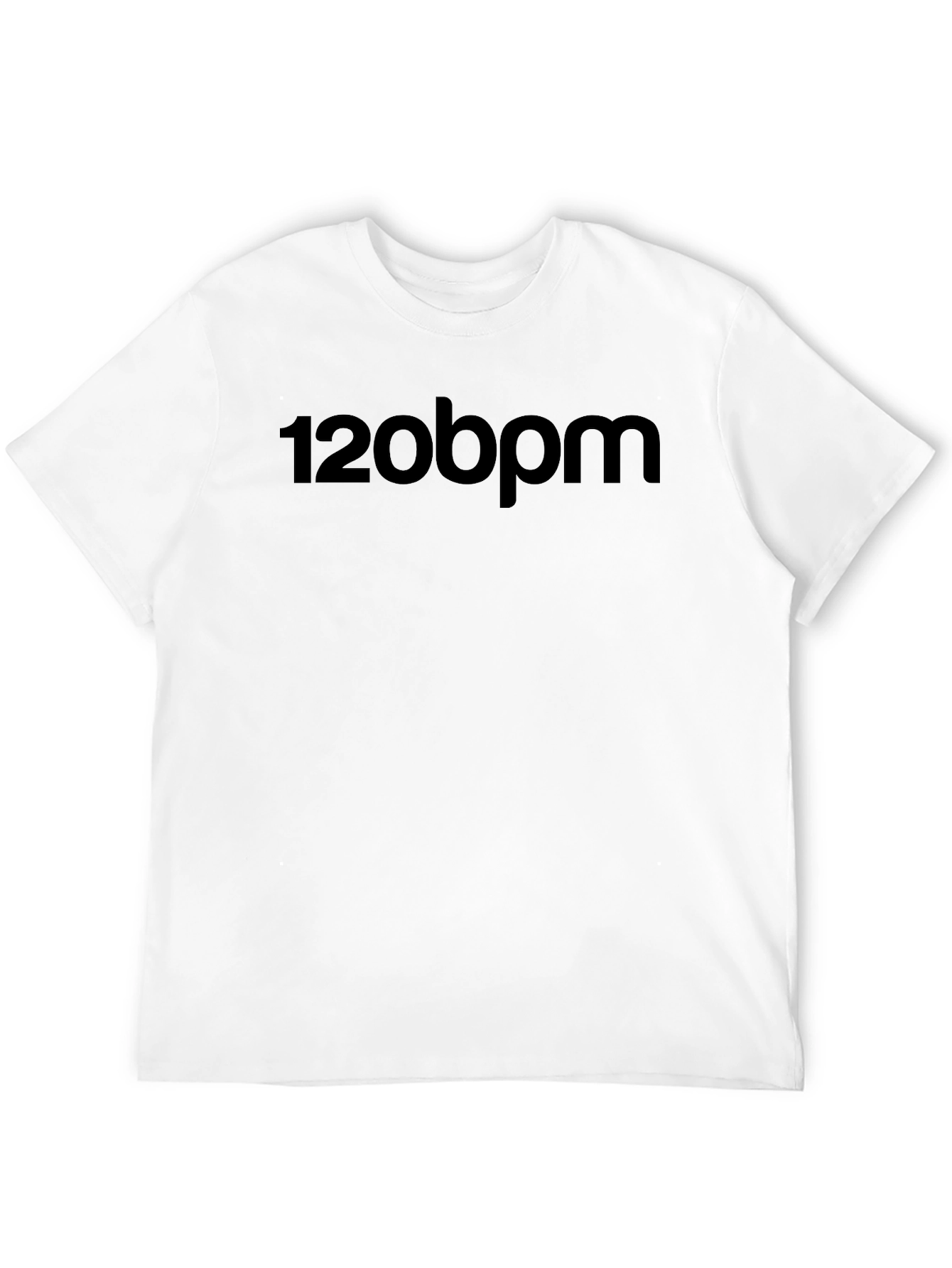 120 BPM Black T-Shirt - Musicians Fashion