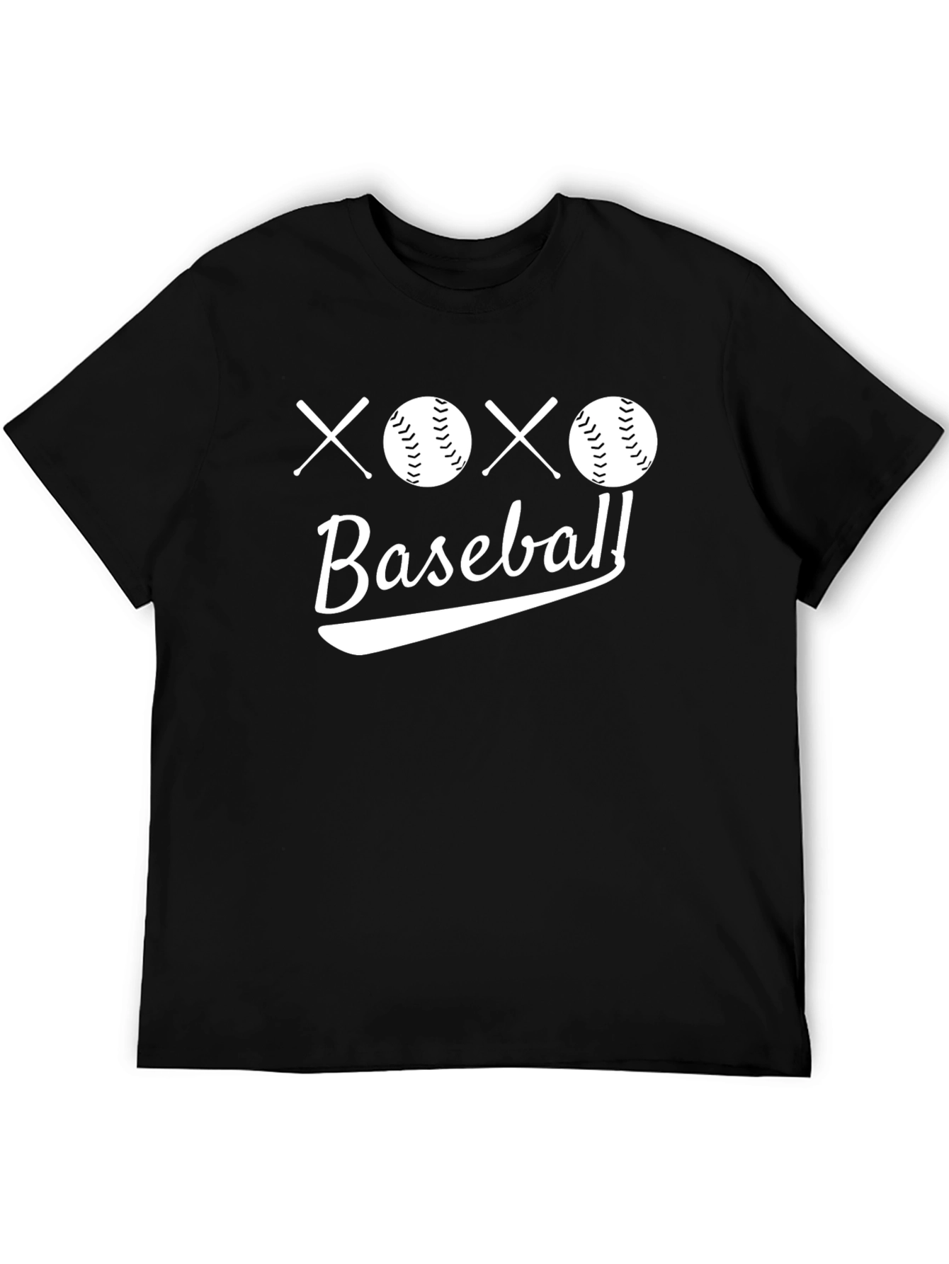 XOXO Baseball Graphic T-Shirt - Stylish Sportswear