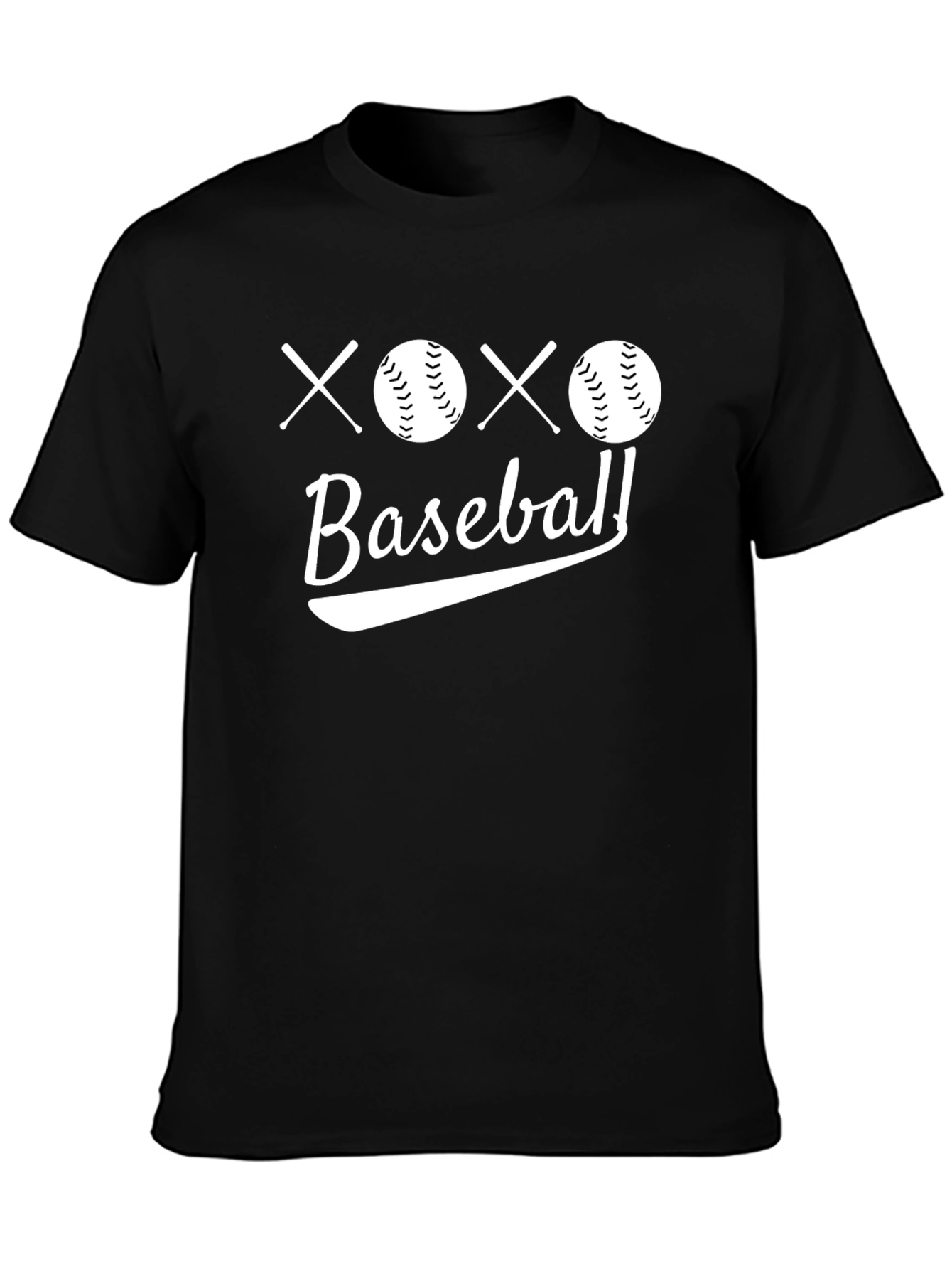 XOXO Baseball Graphic T-Shirt - Stylish Sportswear