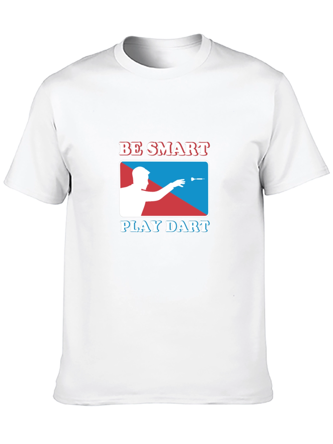 Be Smart Play Dart Graphic T-Shirt