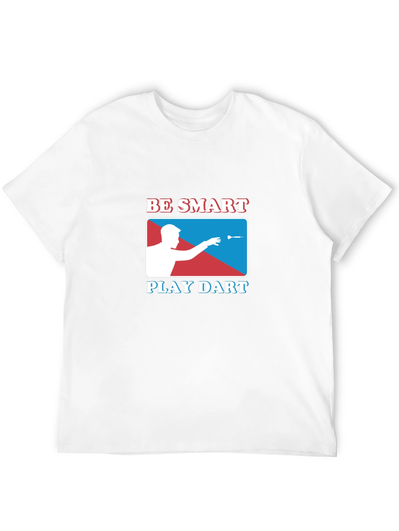 Be Smart Play Dart Graphic T-Shirt