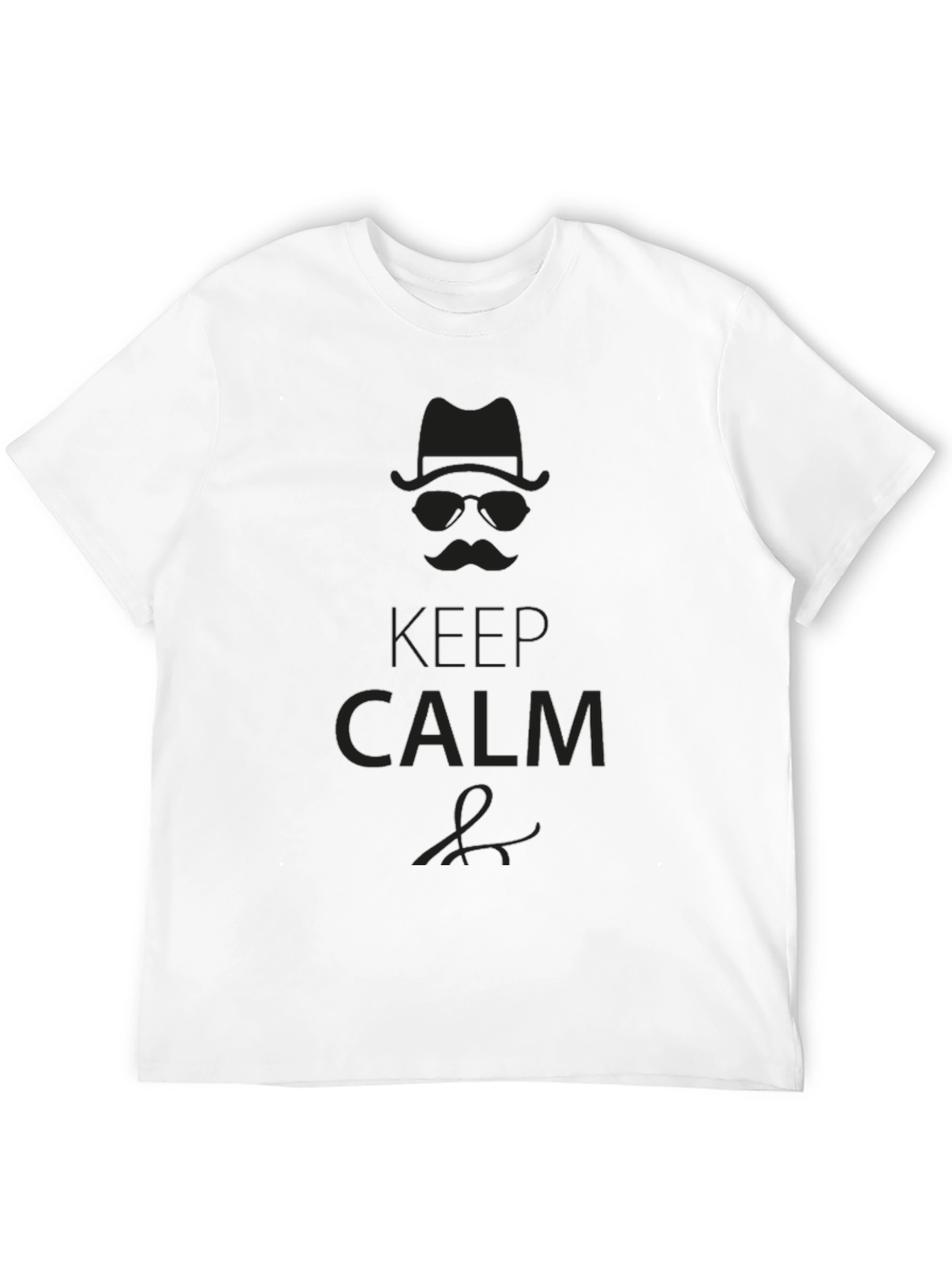Keep Calm Gentleman Graphic T-Shirt