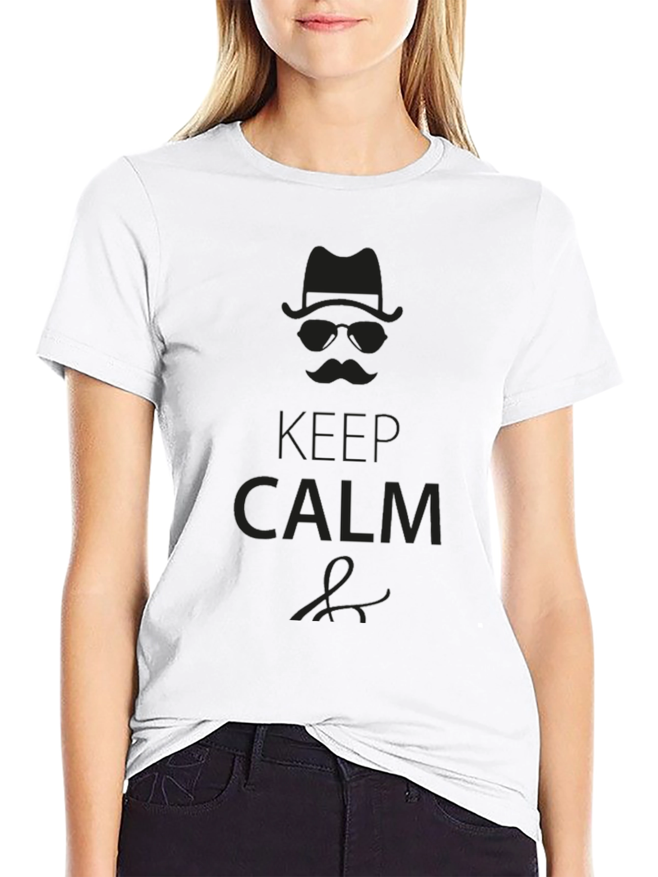 Keep Calm Gentleman Graphic T-Shirt