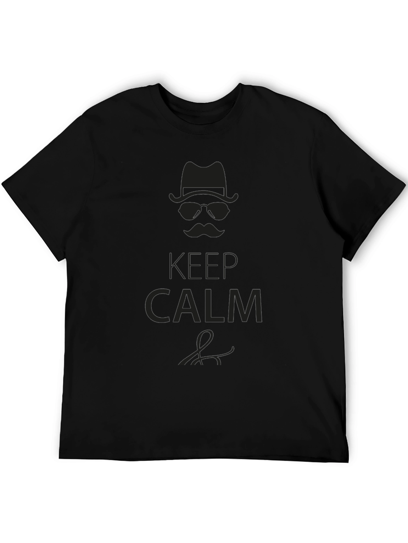 Keep Calm Gentleman Graphic T-Shirt