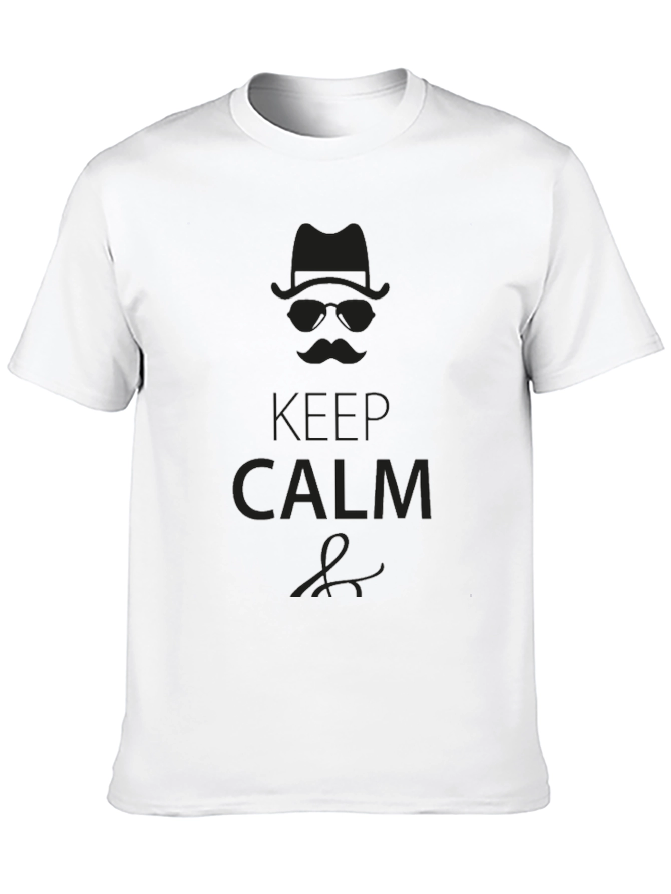 Keep Calm Gentleman Graphic T-Shirt