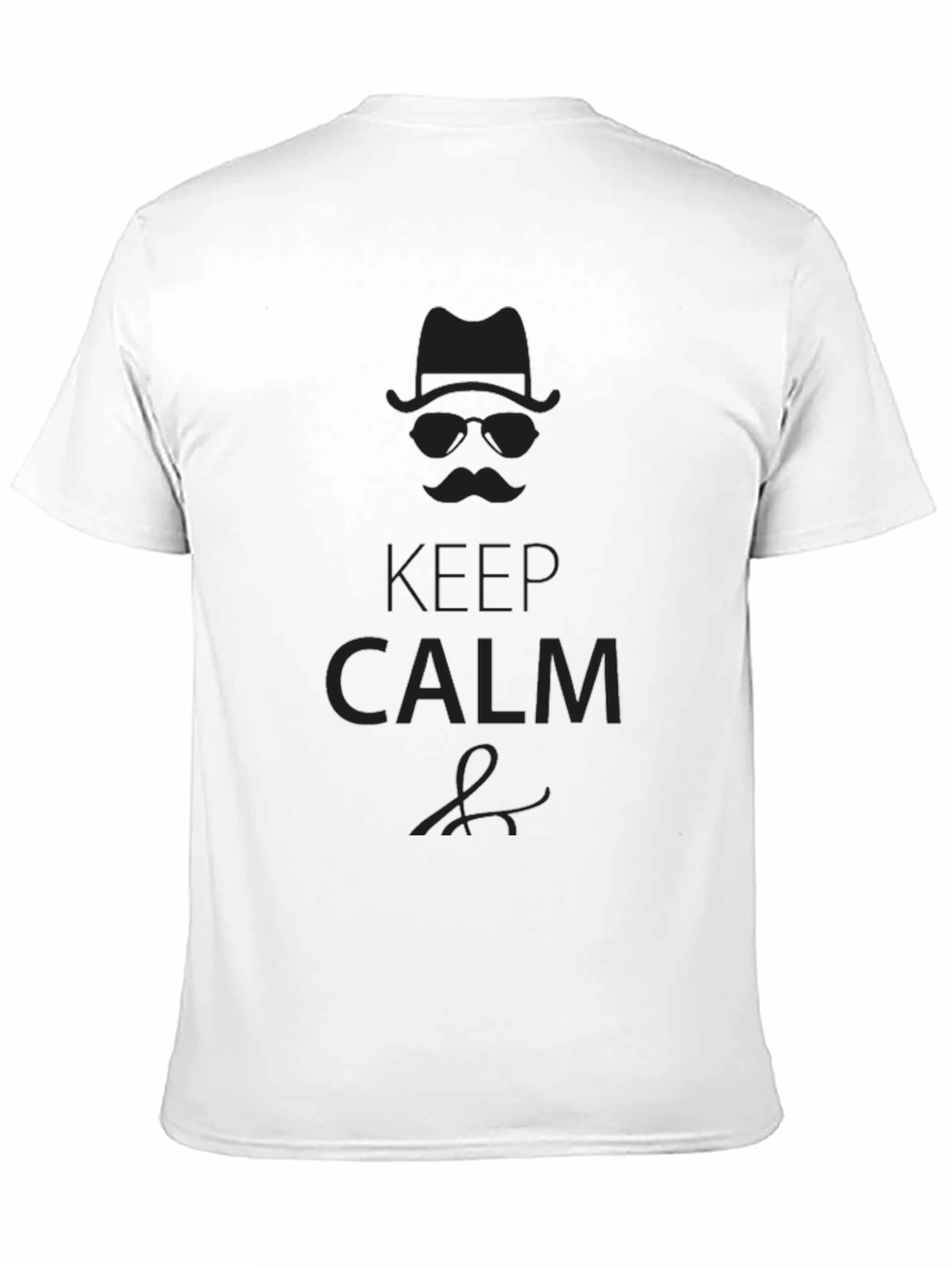 Keep Calm Gentleman Graphic T-Shirt