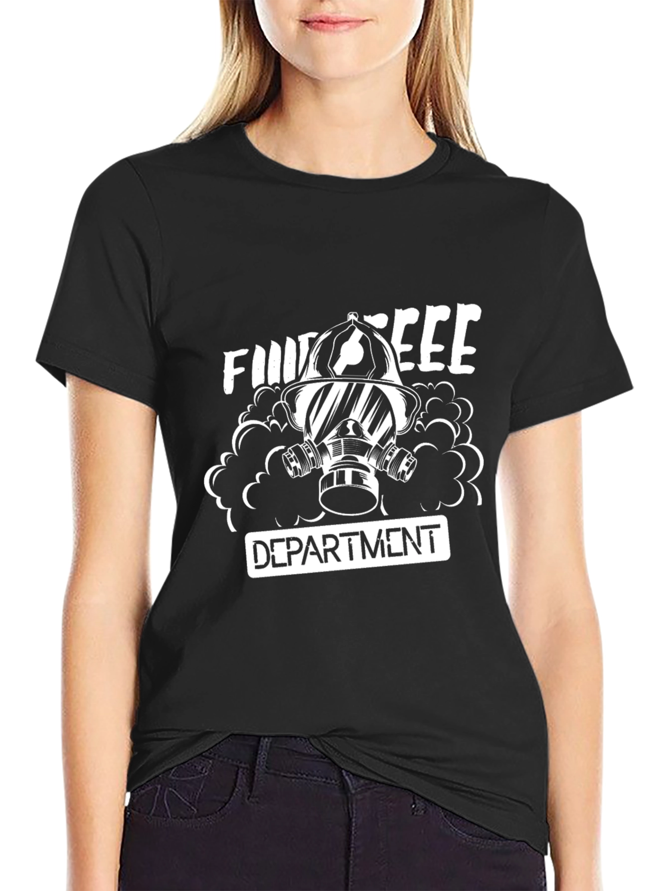 Firefighter Department Graphic T-Shirt