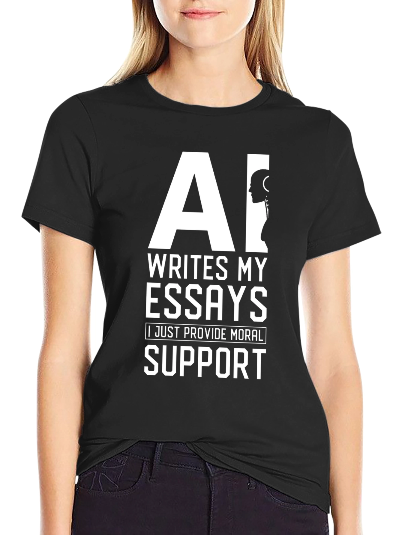 AI Writes My Essays Graphic Tee