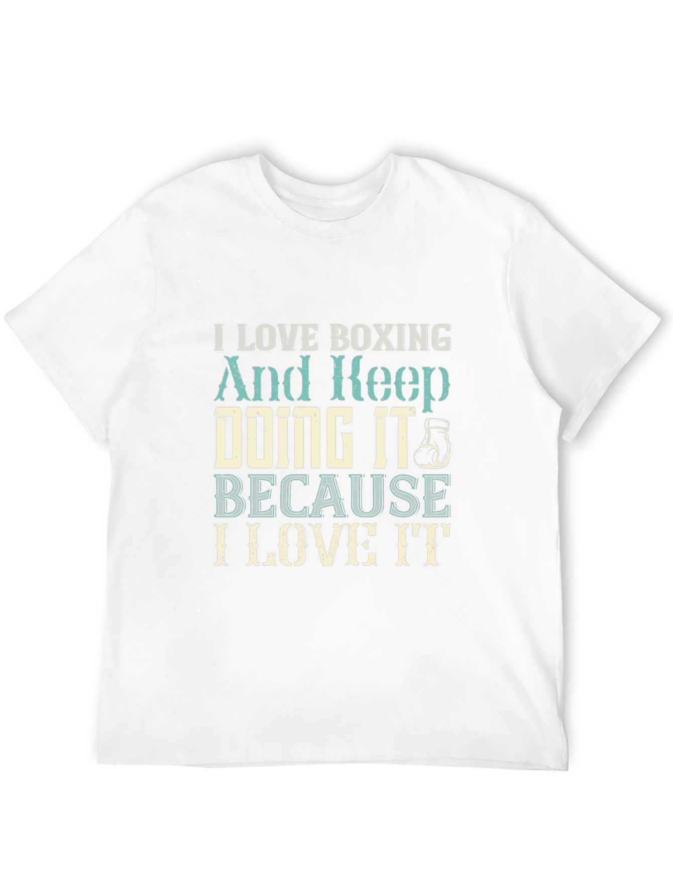 I Love Boxing Graphic T-Shirt