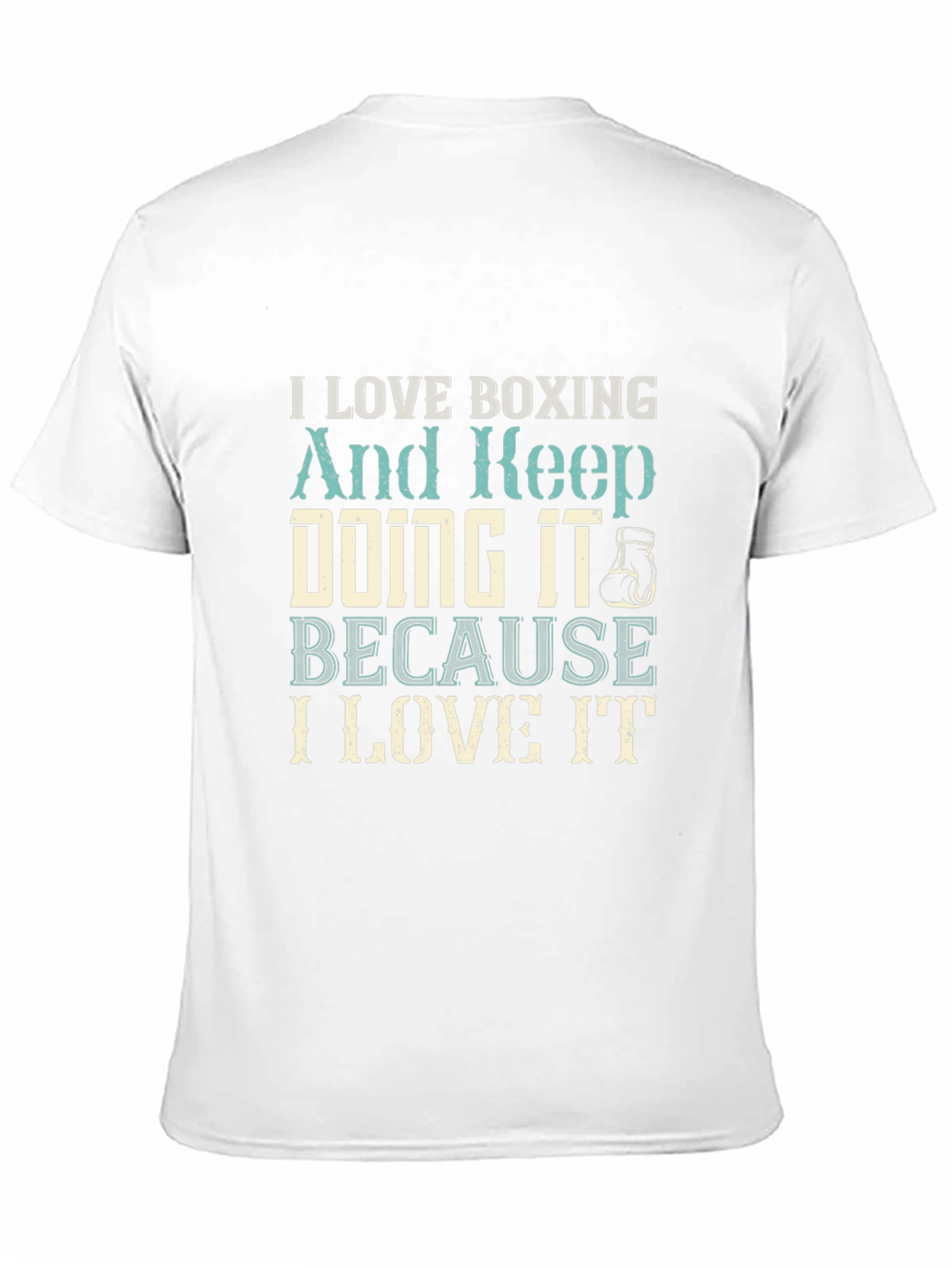 I Love Boxing Graphic T-Shirt