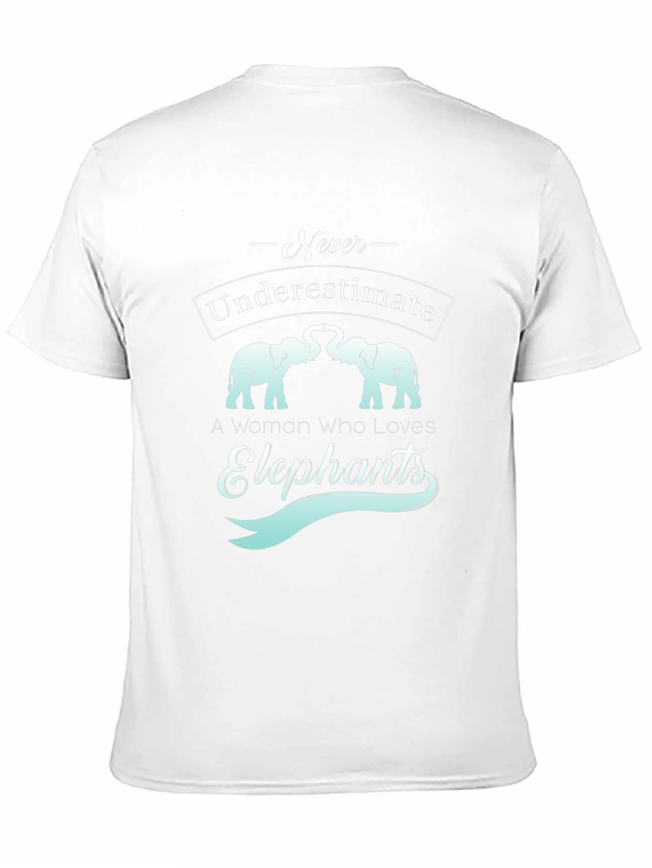 Never Underestimate Elephant Lover T-Shirt