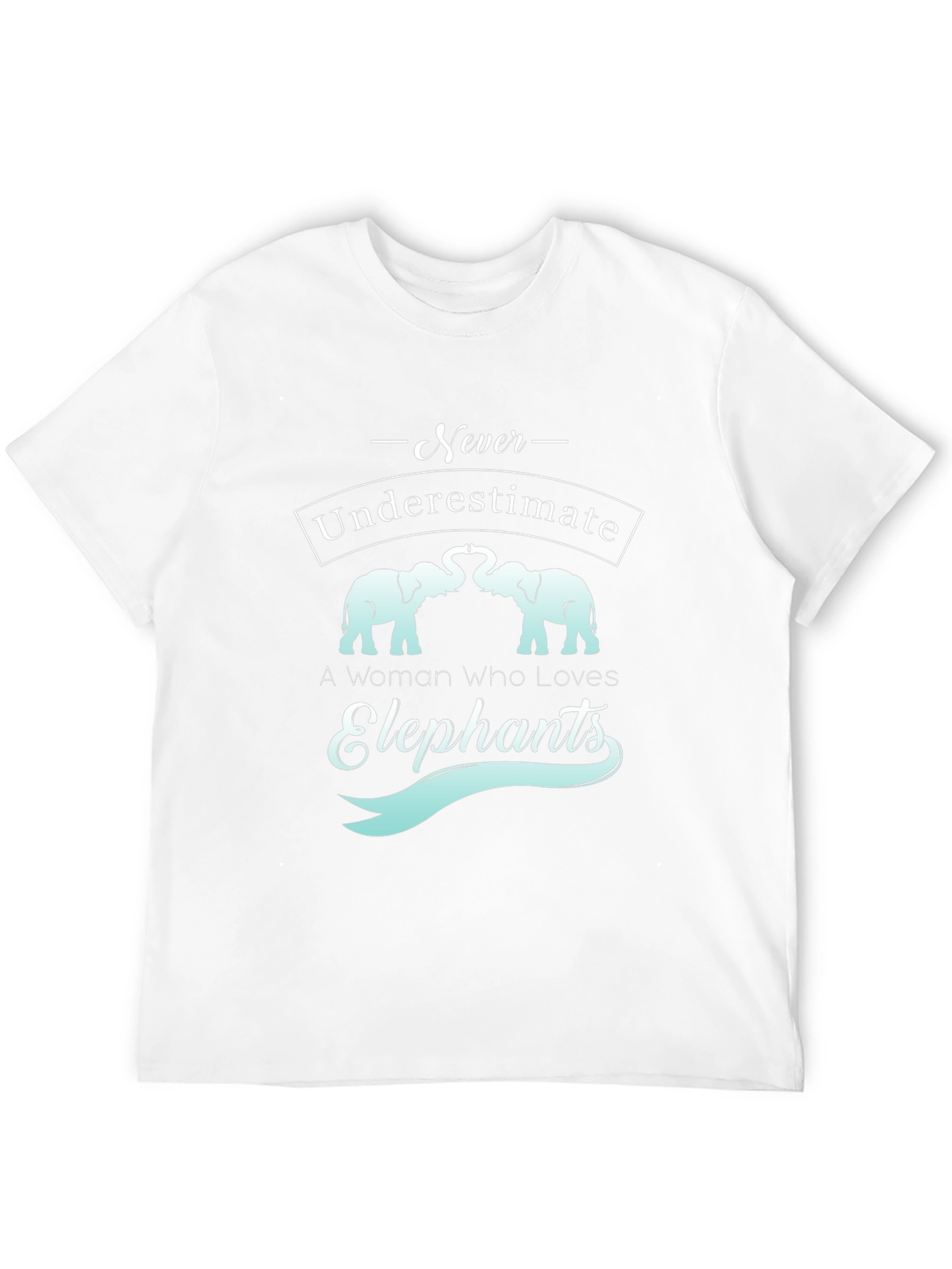 Never Underestimate Elephant Lover T-Shirt