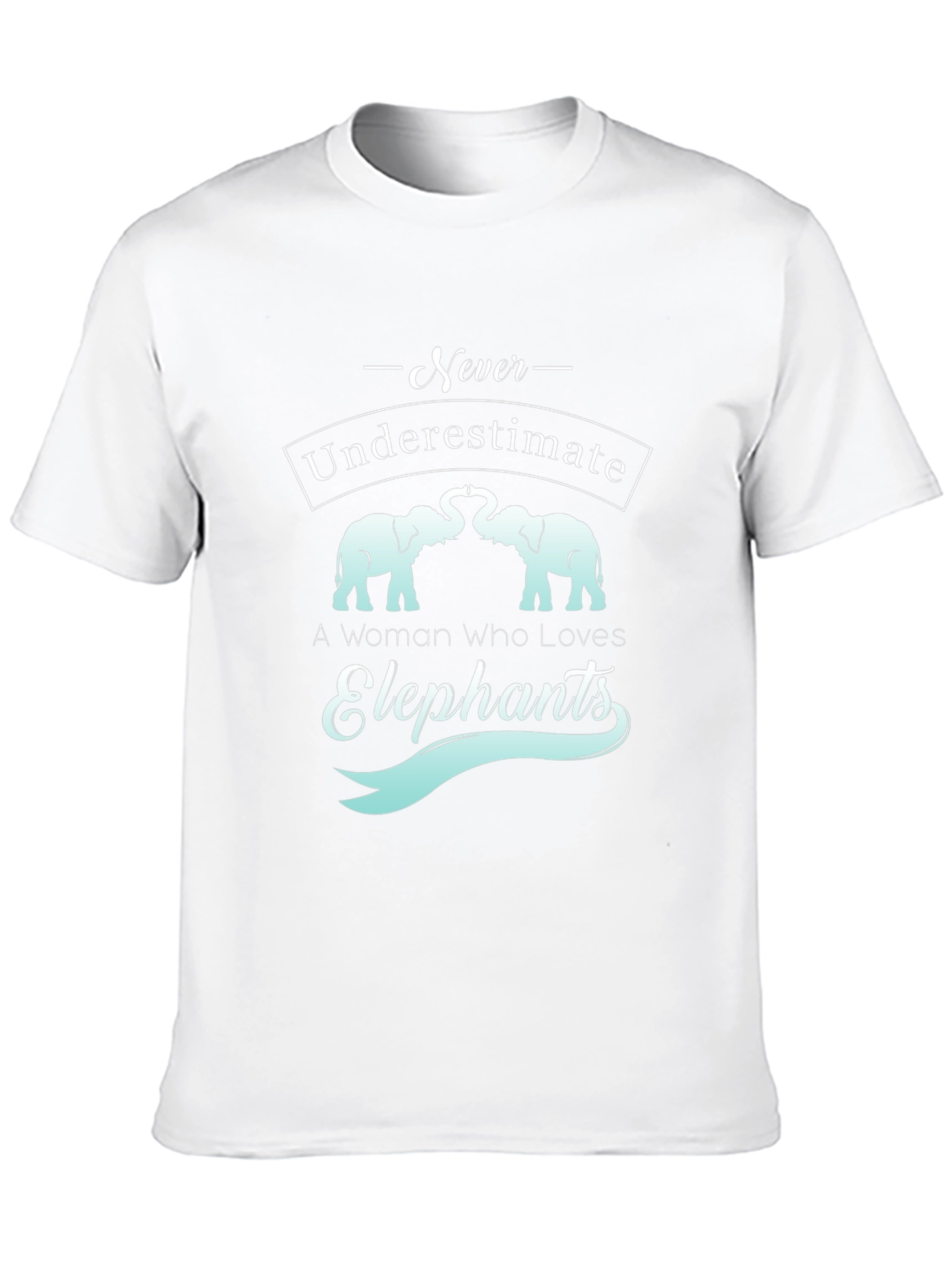 Never Underestimate Elephant Lover T-Shirt