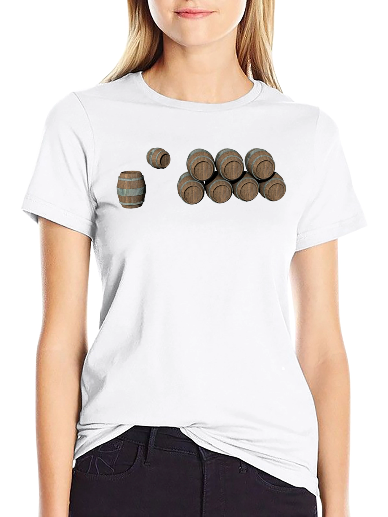 Barrel Pattern T-Shirt