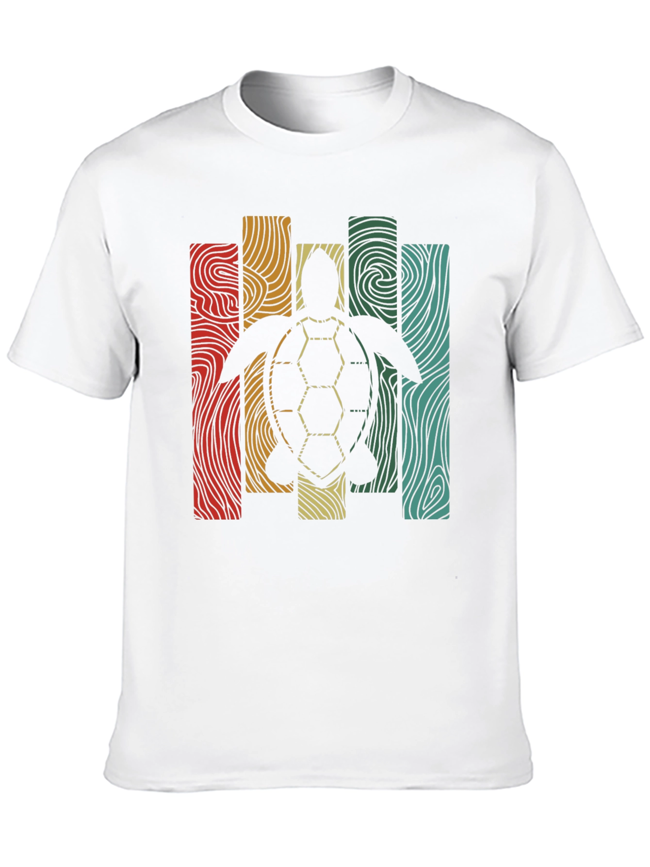 Retro Turtle Graphic Tee - Unique Design