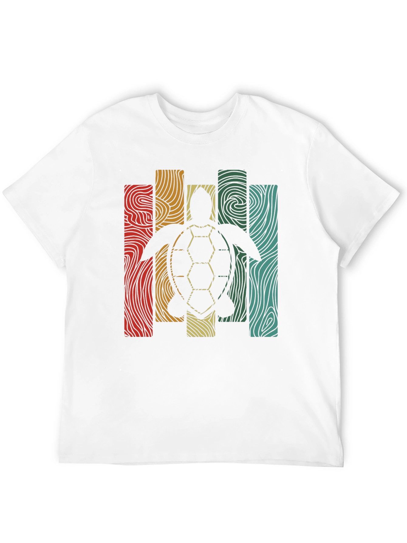 Retro Turtle Graphic Tee - Unique Design