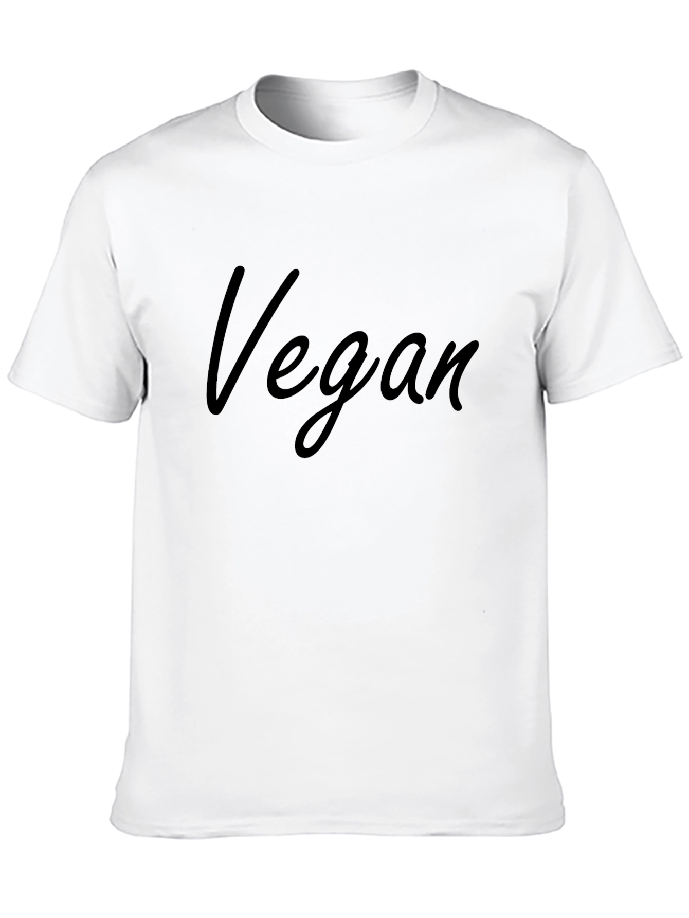 Vegan T-Shirt - Stylish & Comfortable Black Tee