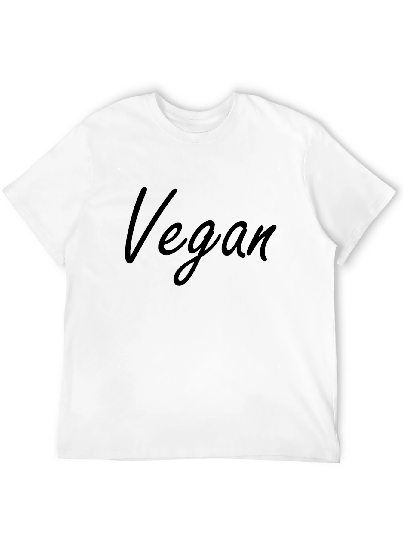 Vegan T-Shirt - Stylish & Comfortable Black Tee